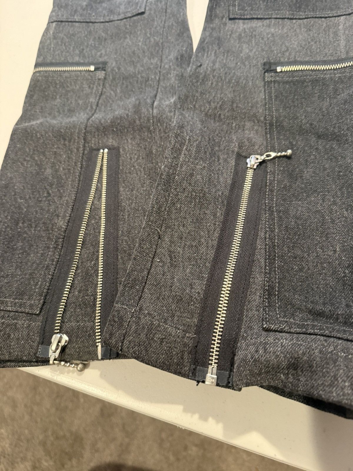 Midnight Studios midnight studios| zipper jeans | shane gonzalez Size US 30 / EU 46 - 7 Thumbnail