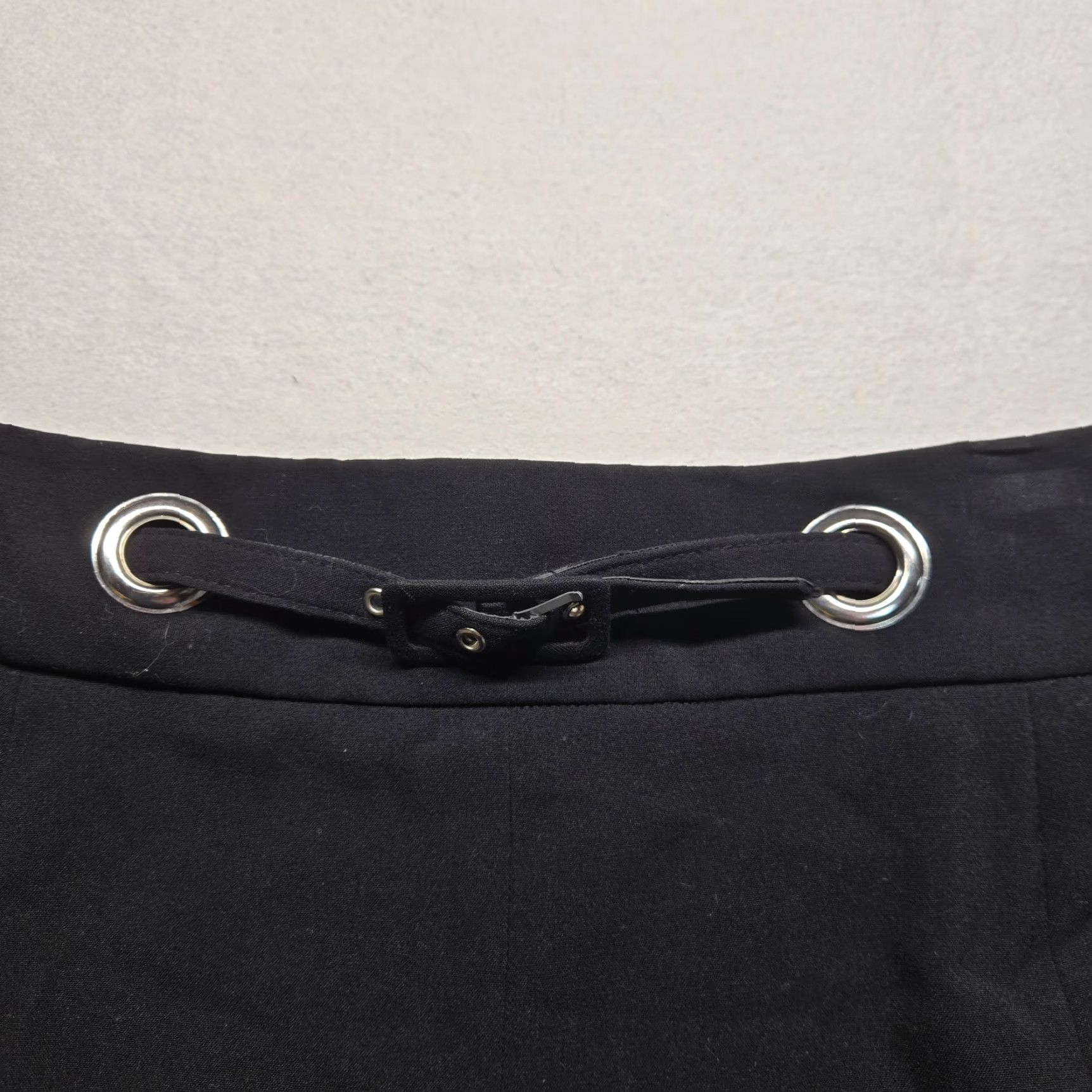 Vintage Cato Skirt Women Long A-Line Solid Black 14 Casual Preppy Bohemian 14 Women Size 36" / US 14 / IT 50 - 2 Thumbnail