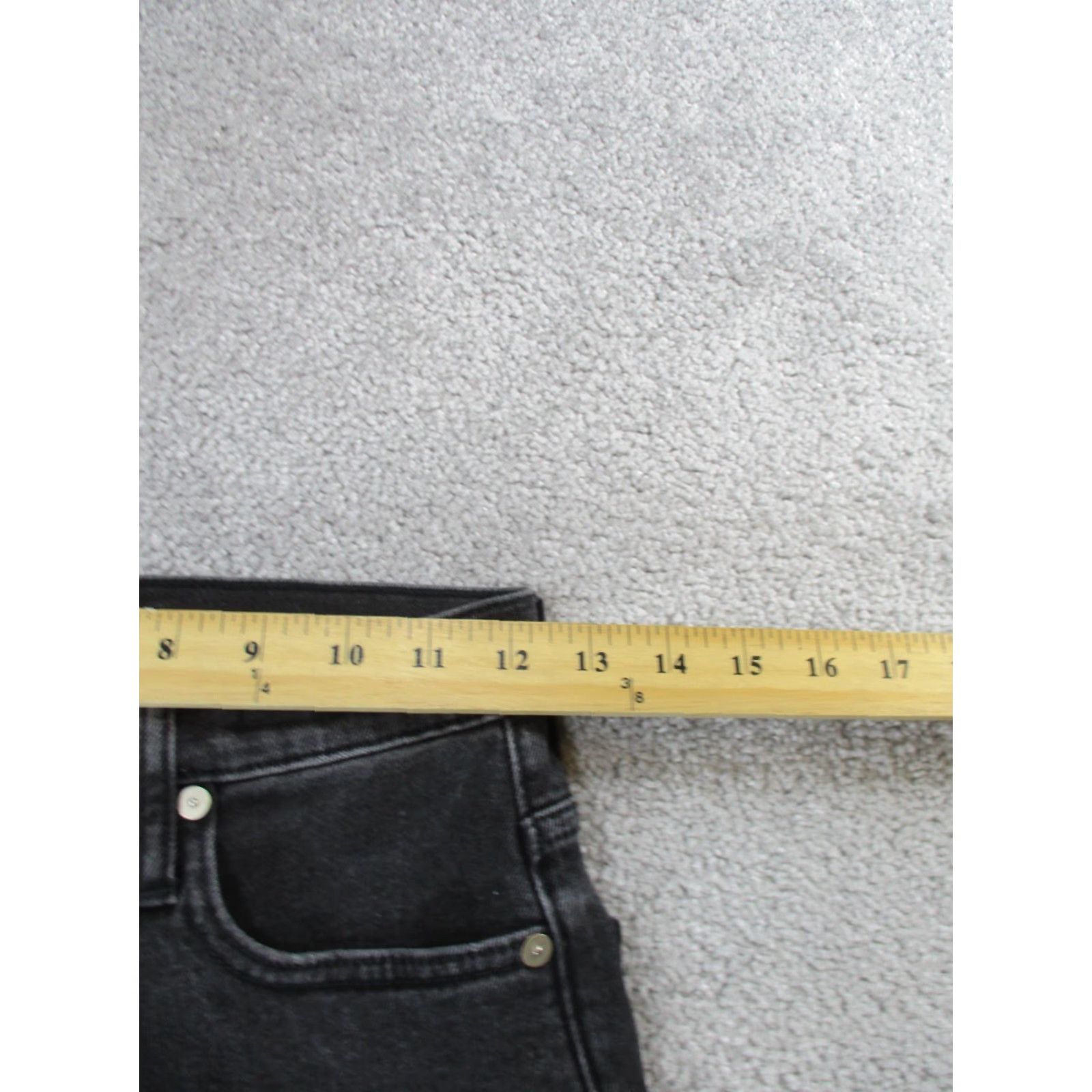 Madewell Madewell Jeans Womens 23 Gray Denim Straight Size 40" / US 18 - 7 Thumbnail