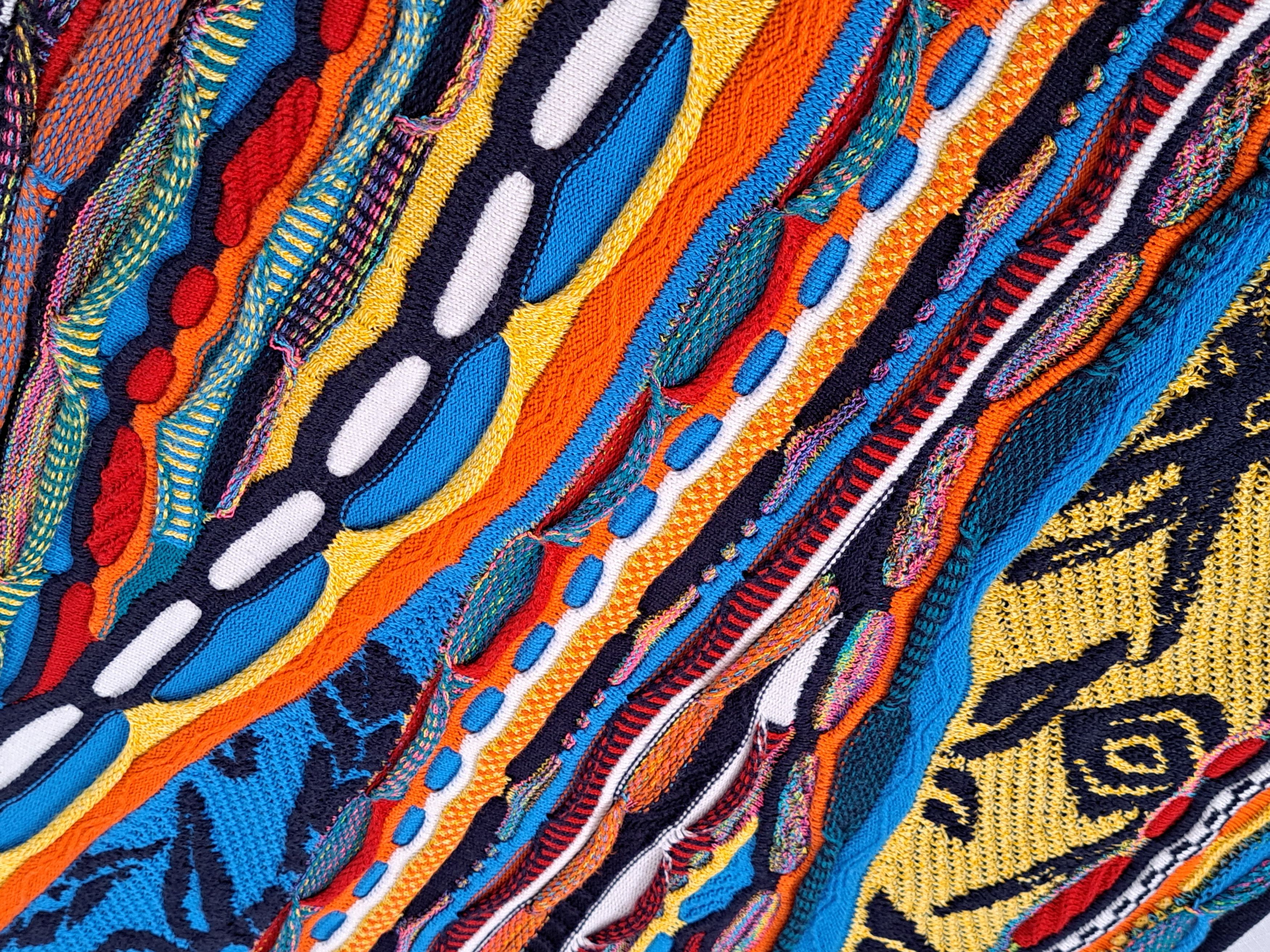 Carlo Colucci Carlo Colucci multicolor sweater Coogi style. Size L Size US L / EU 52-54 / 3 - 9 Thumbnail