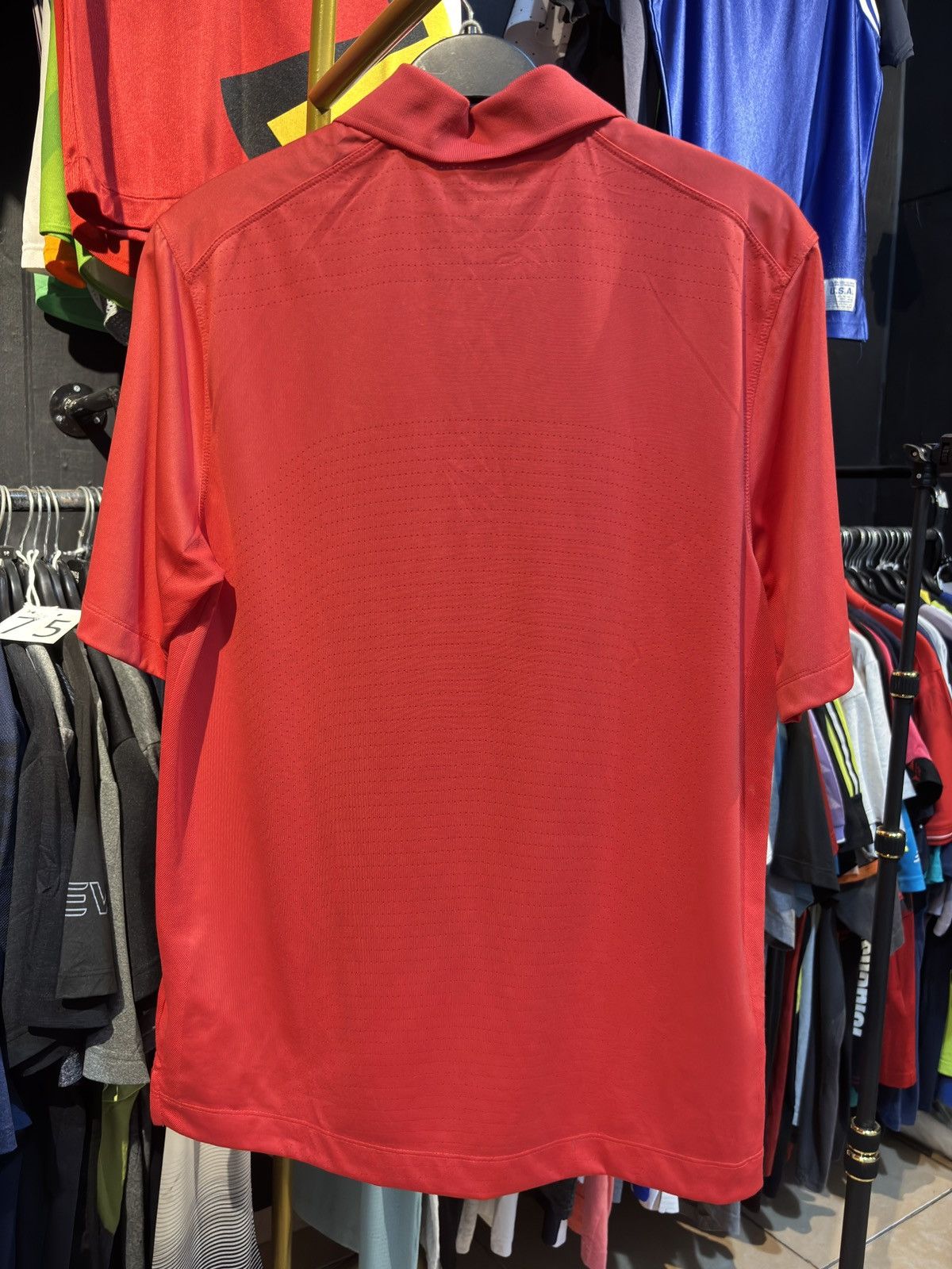 Nike Nike Golf Red Polos Size US L / EU 52-54 / 3 - 6 Thumbnail