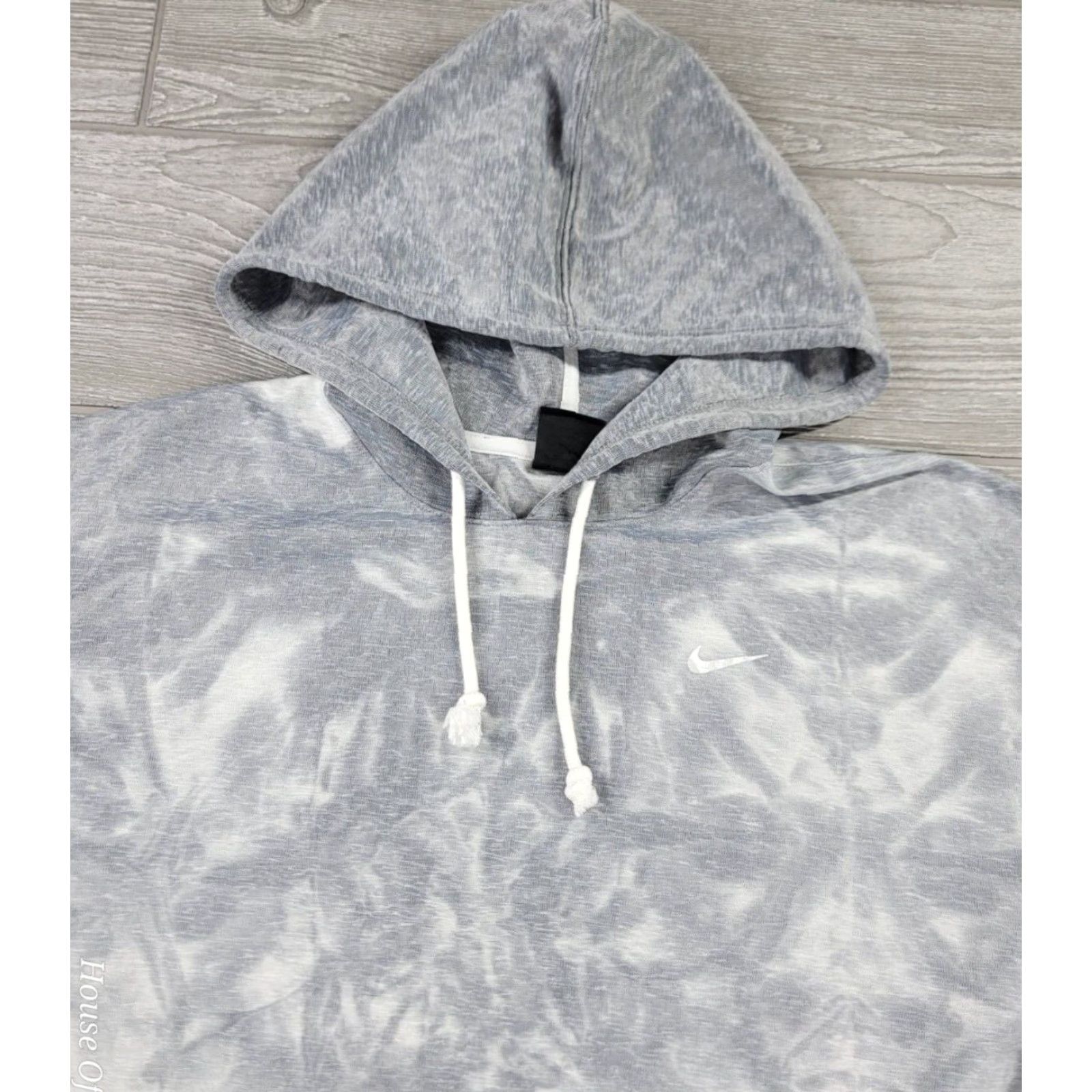 Nike Nike Sweatshirt Womens S Gray Tie Dye Icon Clash Pullover Hoodie Athleisure Size S / US 4 / IT 40 - 6 Thumbnail
