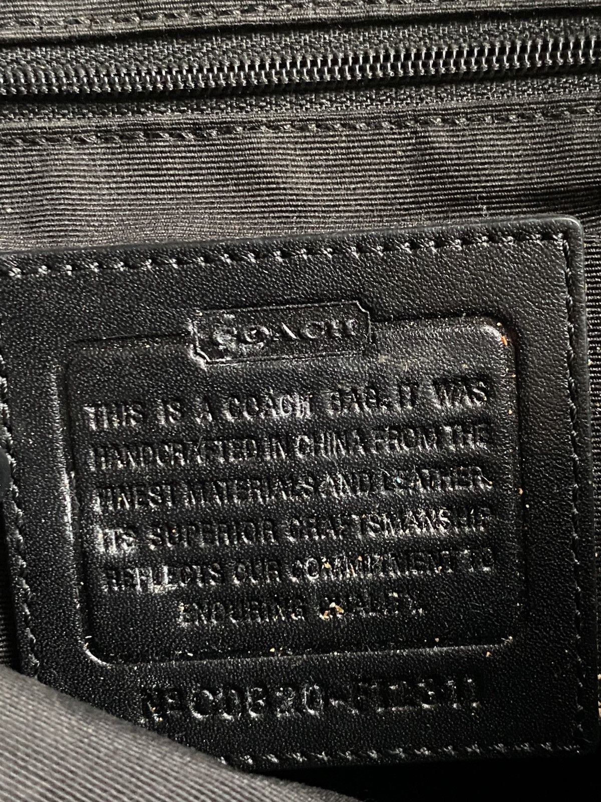 Coach Coach Monogram Grey Black Soho Bag Size ONE SIZE - 9 Thumbnail