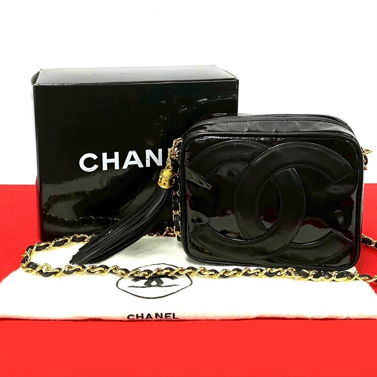 Chanel Chanel Shoulder Bag Black Leather Size ONE SIZE - 1 Thumbnail
