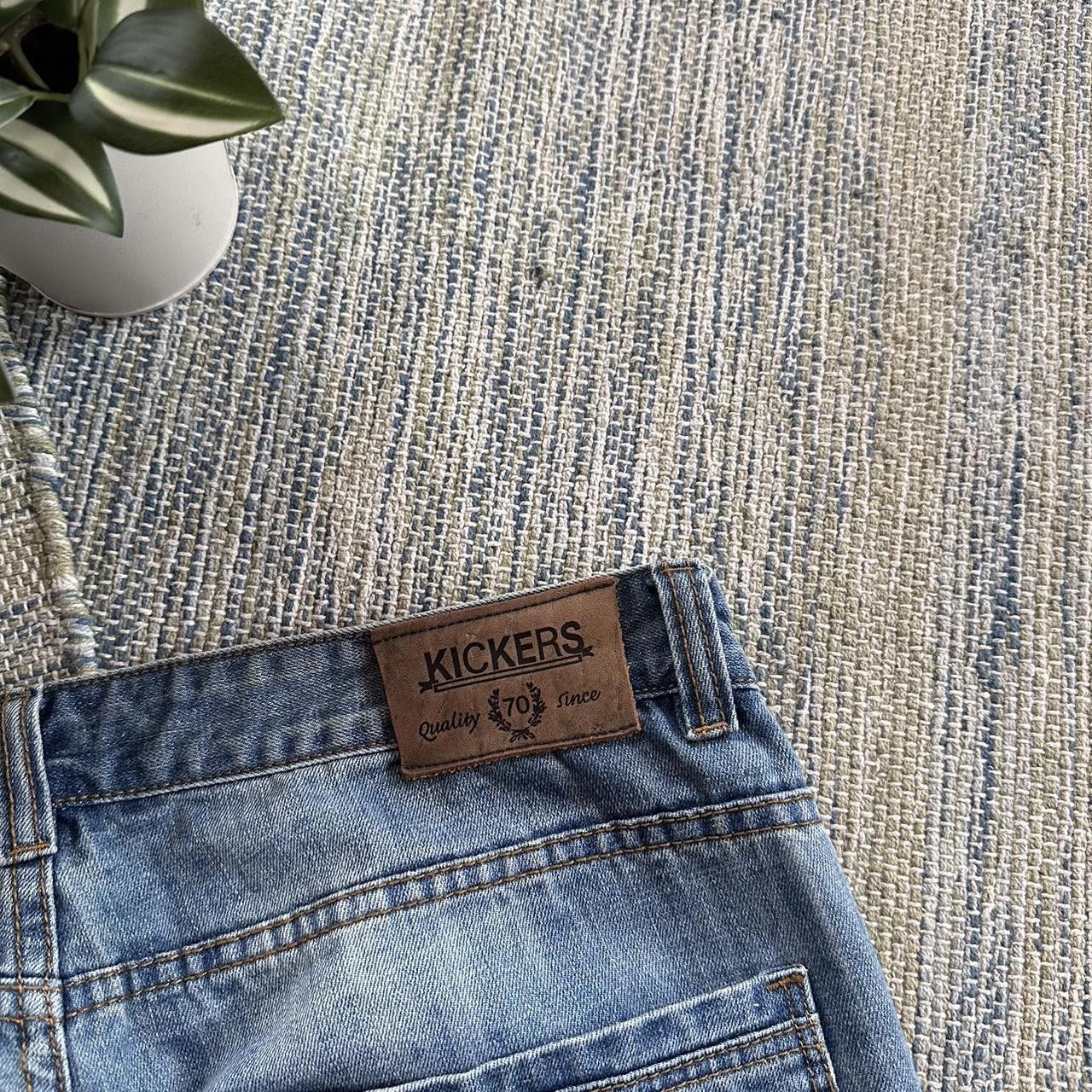 Kickers Vintage Y2K Kickers Baggy Denim Jeans Pants Trousers Size US 34 / EU 50 - 3 Thumbnail