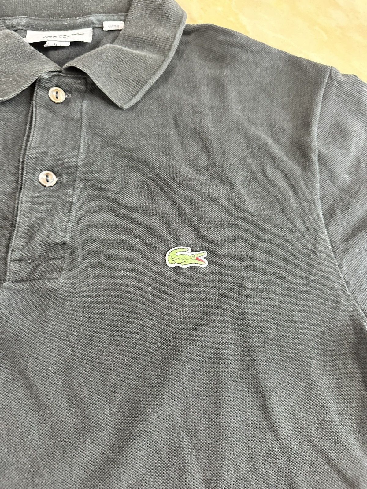 Lacoste Black Lacoste Polo Shirt Size US S / EU 44-46 / 1 - 2 Thumbnail