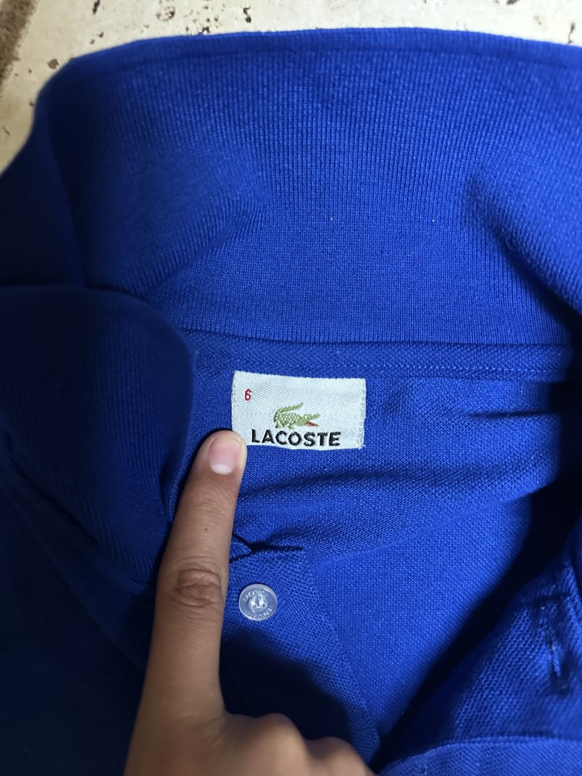 Lacoste Lacoste blue polo Size US M / EU 48-50 / 2 - 2 Thumbnail