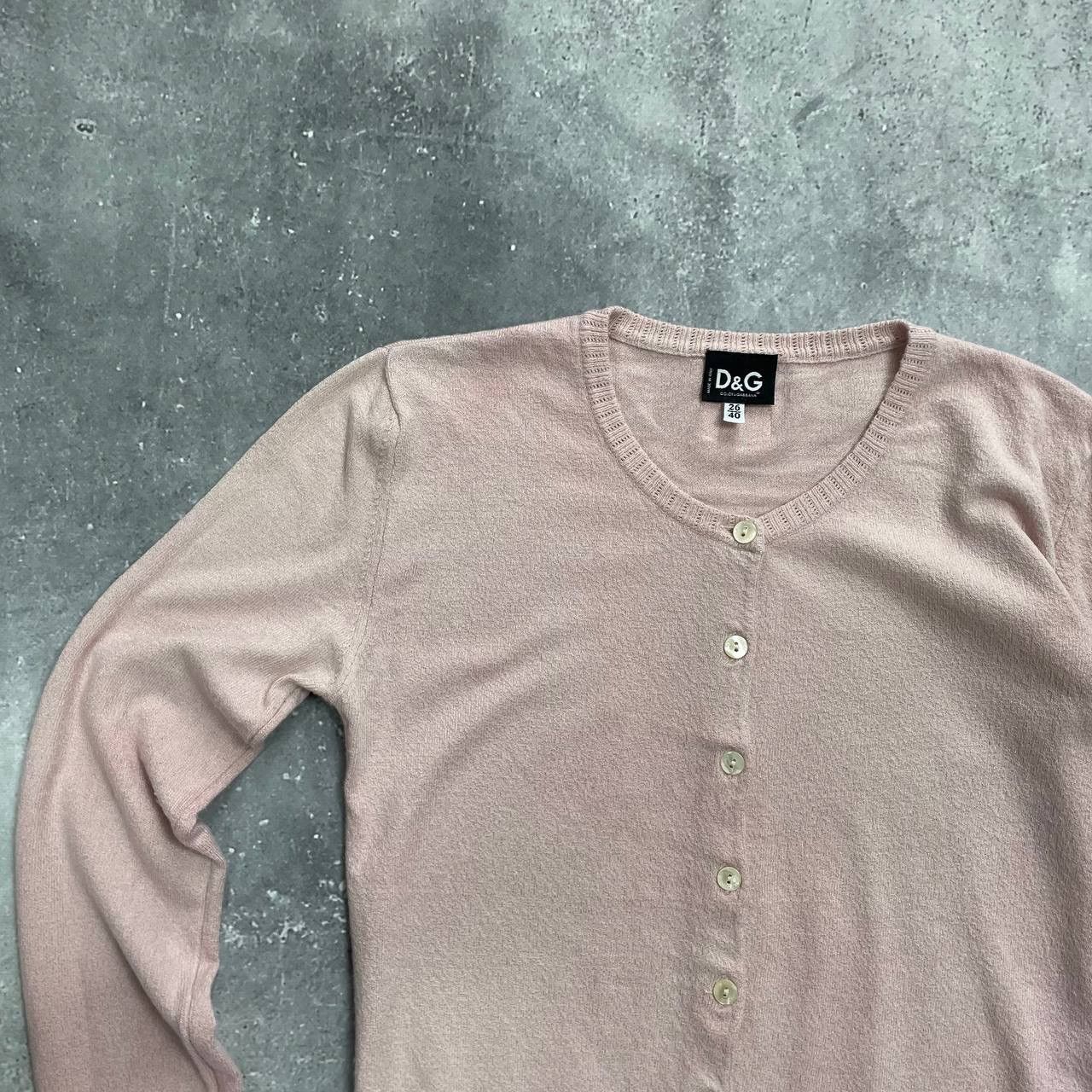 Designer × Dolce & Gabbana Vintage Dolce & Gabbana Button-Up Cardigan Women’s Pink Size S / US 4 / IT 40 - 8 Thumbnail