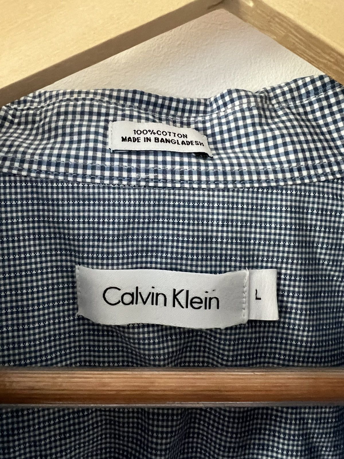 Calvin Klein CK short sleeve button up Size US L / EU 52-54 / 3 - 4 Thumbnail