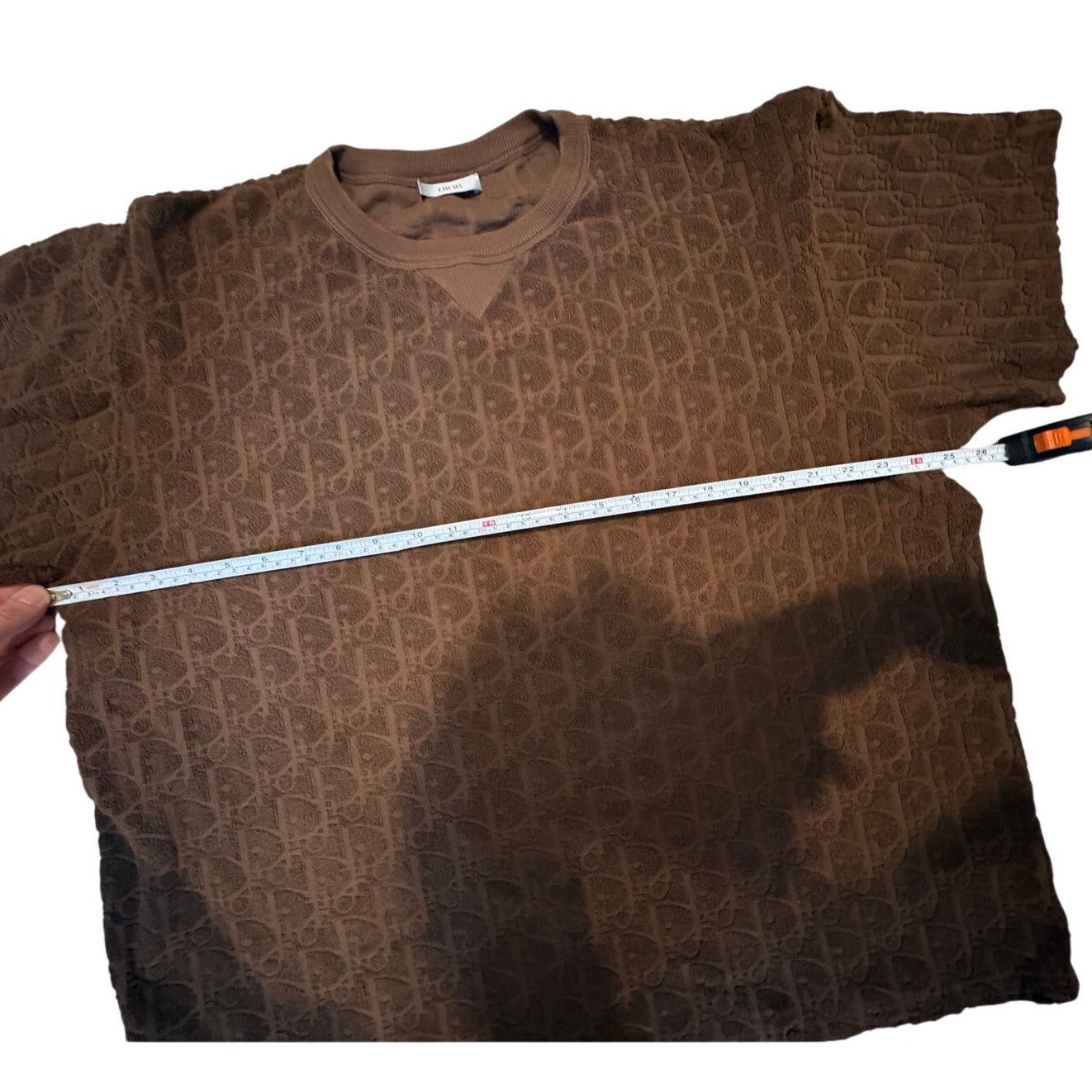 Dior Dior Brown Oblique Towel T-Shirt Size US XL / EU 56 / 4 - 4 Thumbnail