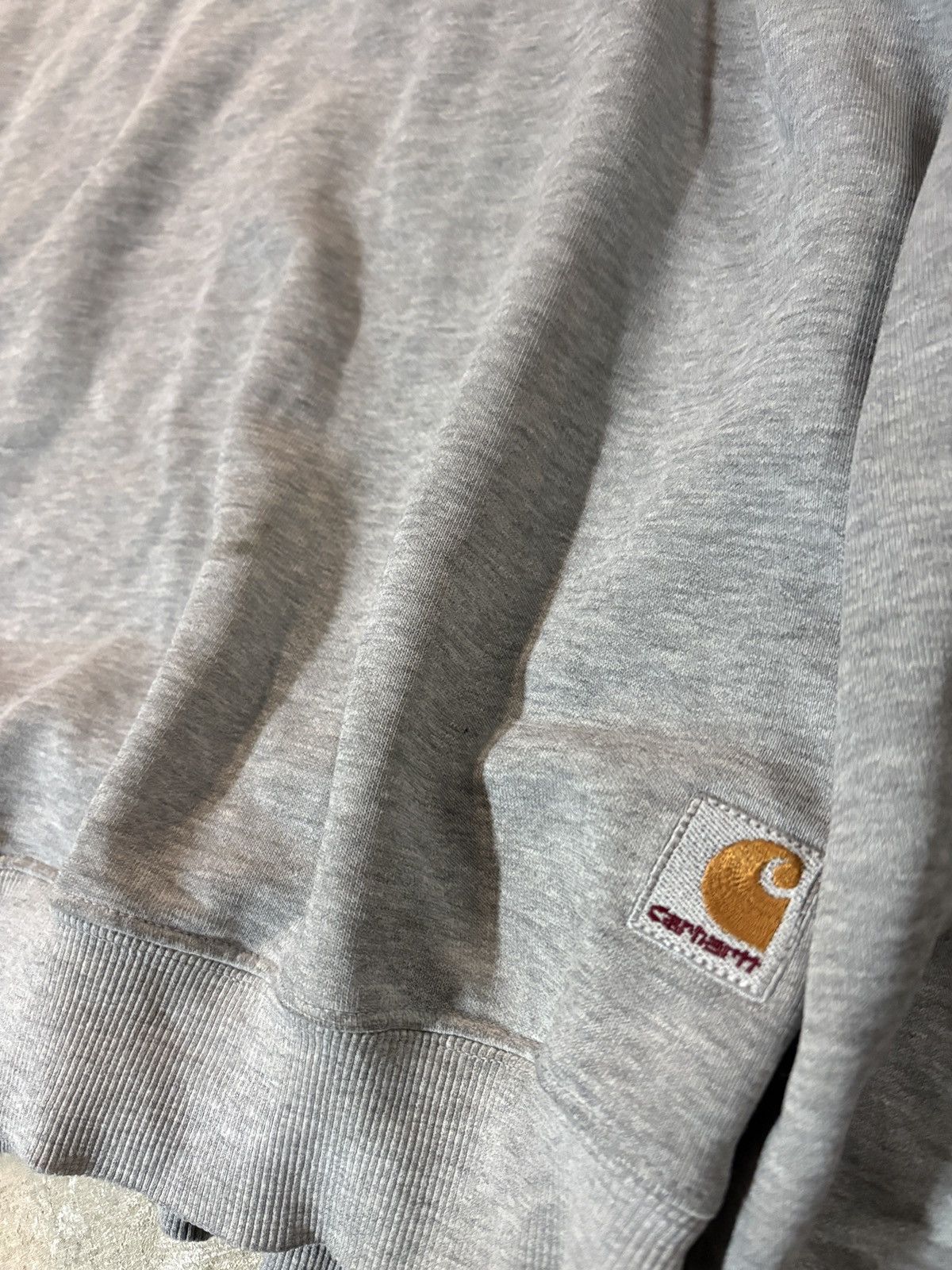 Carhartt Vintage 90s Carhartt Boxy Crewneck Sweatshirt Gray Size XXL Size US XXL / EU 58 / 5 - 2 Thumbnail