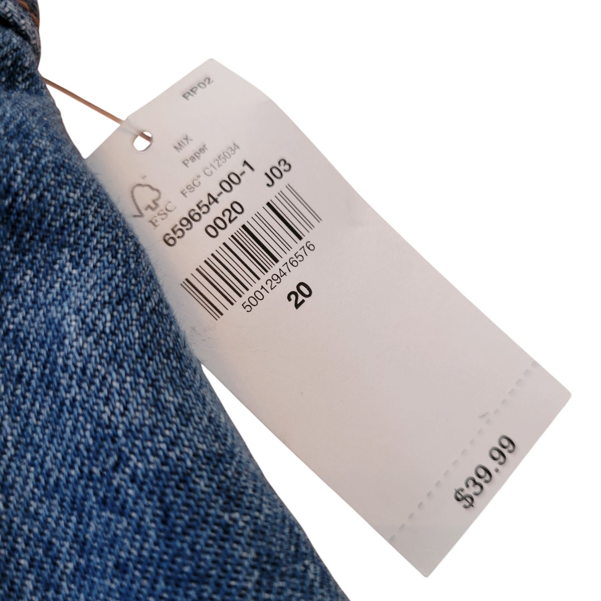 Old Navy Old Navy 20 Blue Jean Denim Skirt A Line Western Modest Chur Size 42" / US 20 - 6 Thumbnail