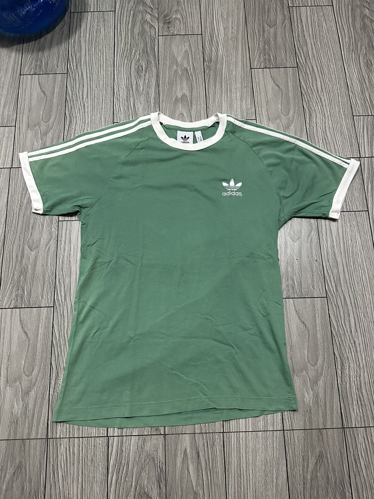 Adidas ADIDAS RINGER TEE GREEN Size US M / EU 48-50 / 2 - 2 Thumbnail