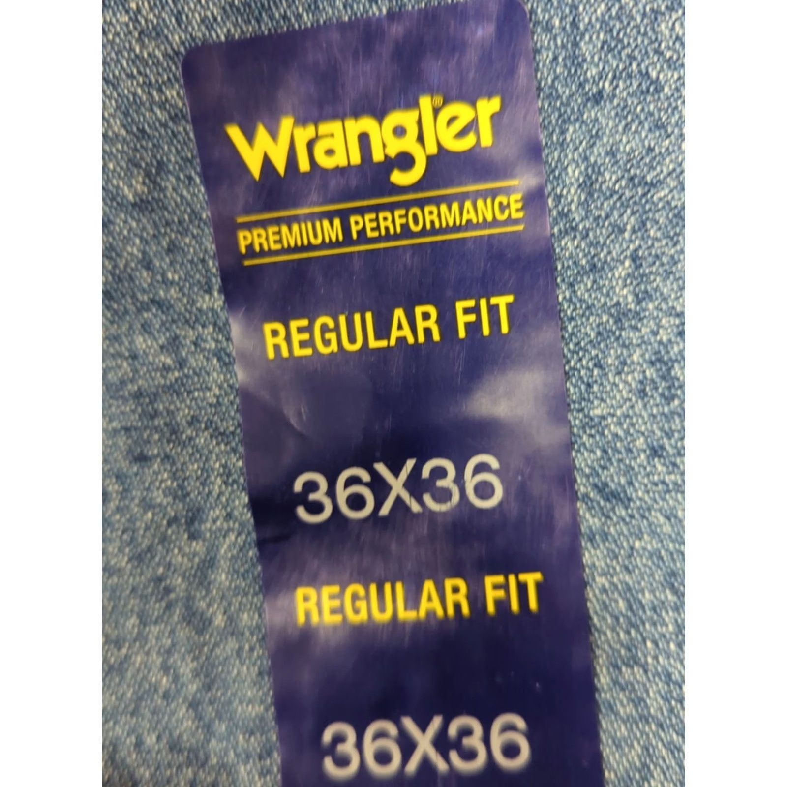 Wrangler VINTAGE Wrangler Cowboy Cut Premium Performance Blue Jeans 47 MWZ Regular Fit 36x36 Size US 36 / EU 52 - 5 Thumbnail