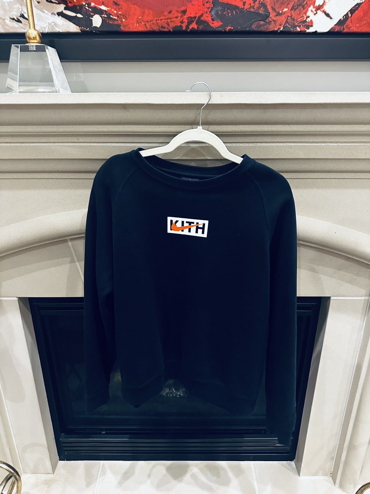 Kith X Nike X Knicks Box Logo Crewneck