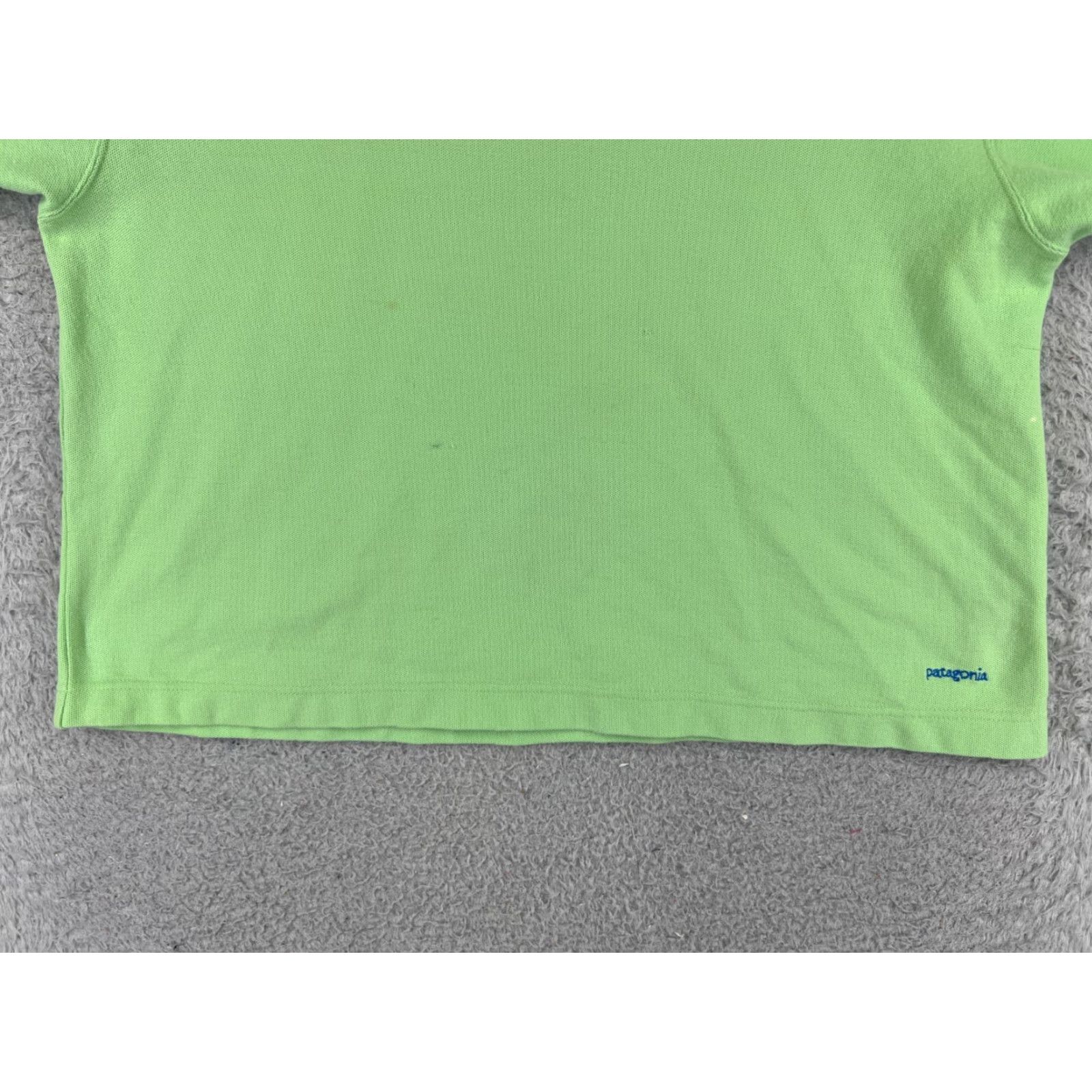 Patagonia Patagonia Polo Shirt Womens Large Green 100% Cotton Knit Crop Read Polo Shirt Women Green 100% Cotton Knit Cropped Polo Mens? Size L / US 10 / IT 46 - 5 Thumbnail
