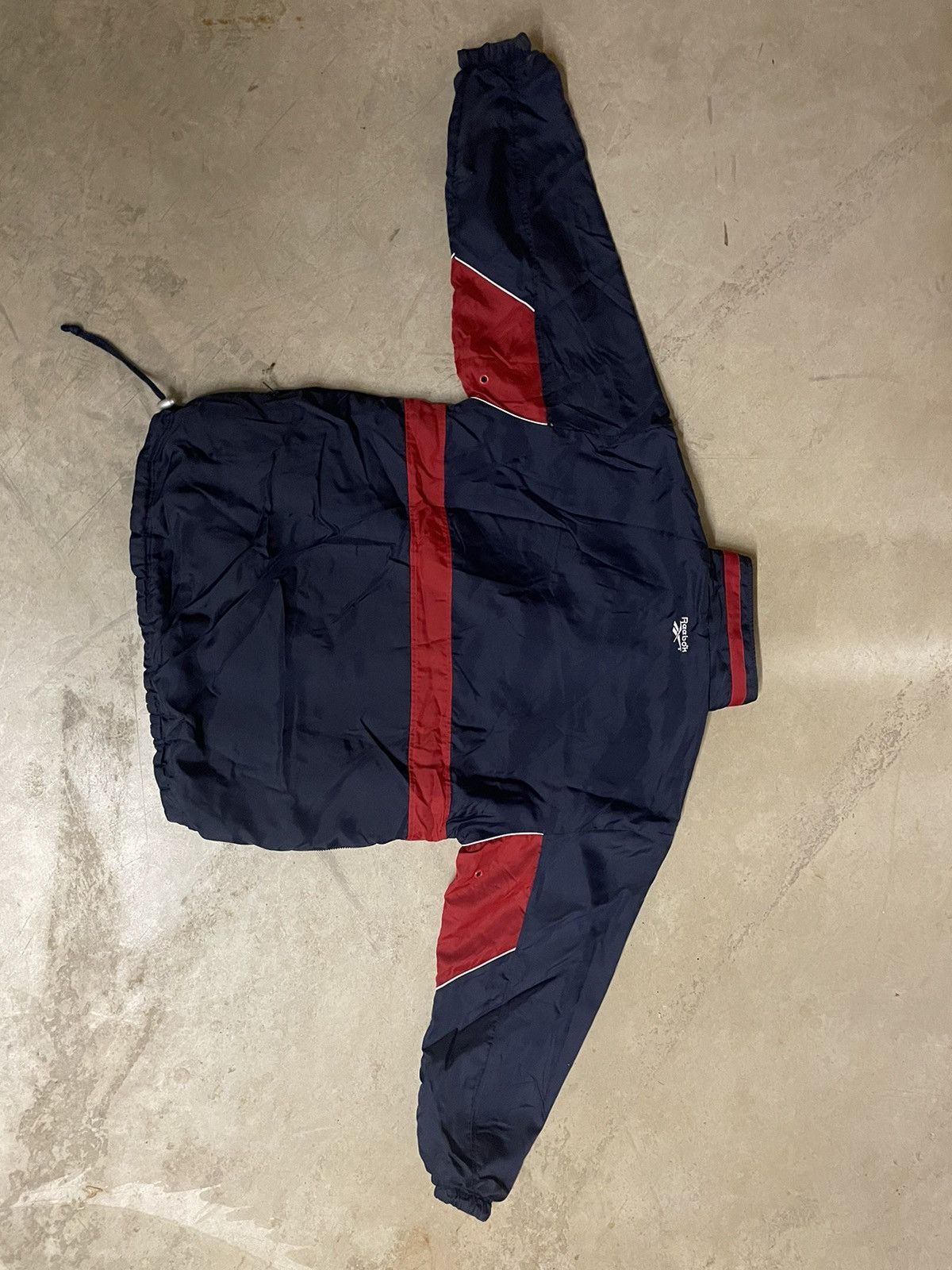 Reebok Vintage 90’s Reebok Fleece-lined 1/4-zip REVERSIBLE Jacket! Size US XL / EU 56 / 4 - 11 Thumbnail