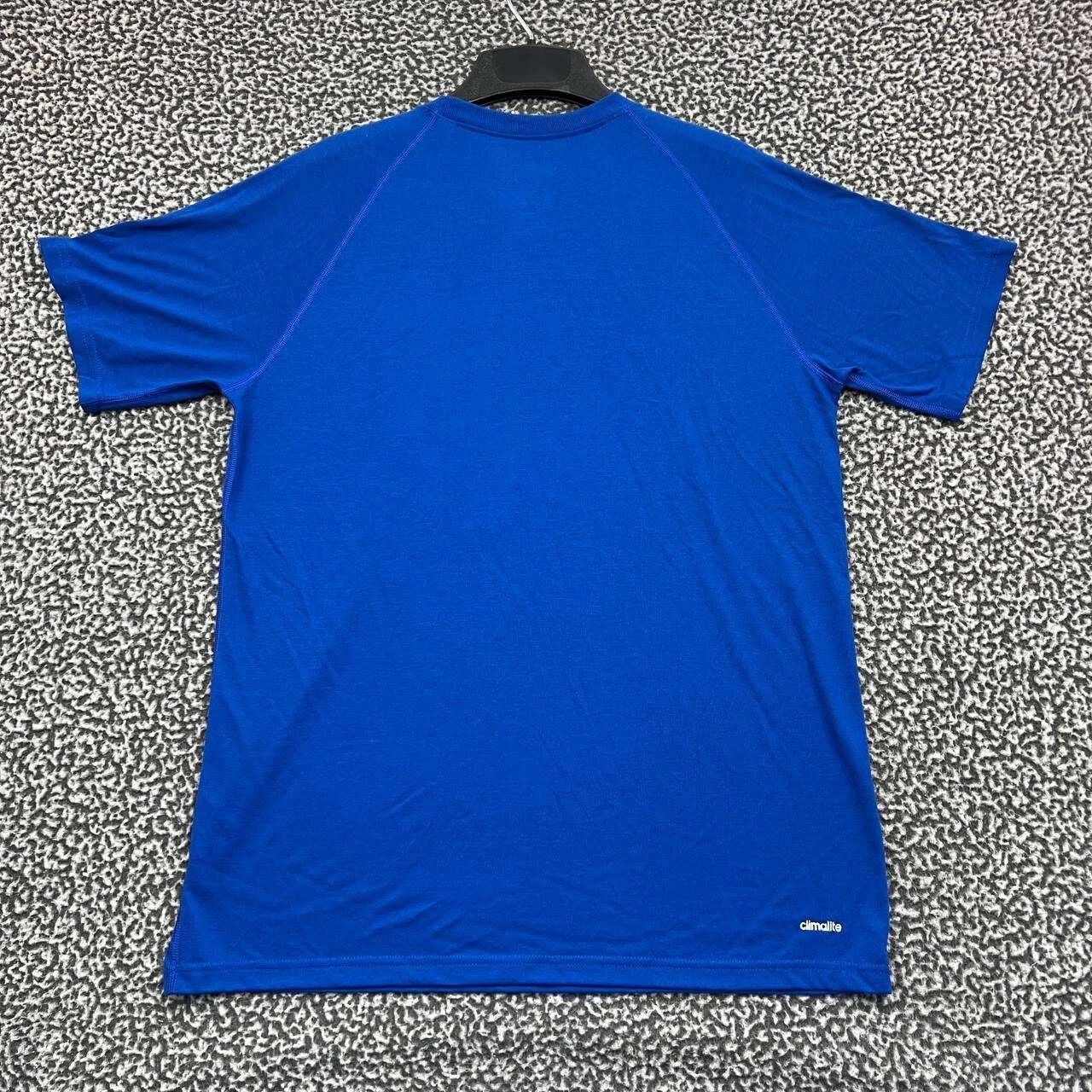 Adidas Kansas Jayhawks Shirt Men Adidas Short Sleeve Crew Neck L Size US L / EU 52-54 / 3 - 2 Thumbnail