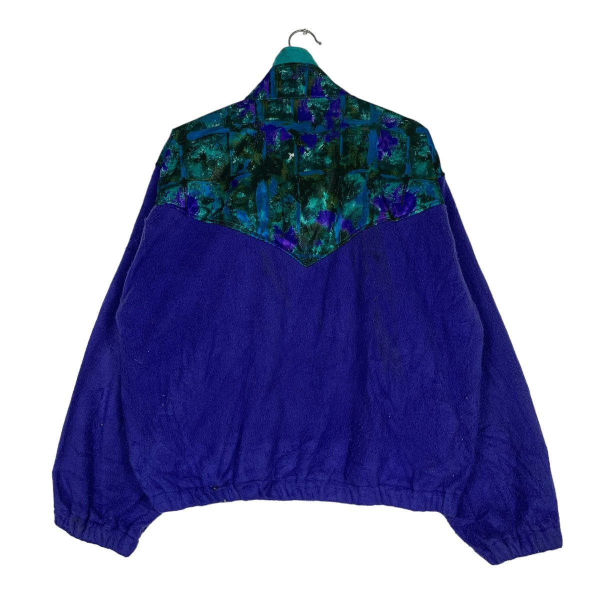 Japanese Brand FABLICE Half Zip Button Pullover Fleece Sweater #0866-C39 Size US L / EU 52-54 / 3 - 7 Thumbnail