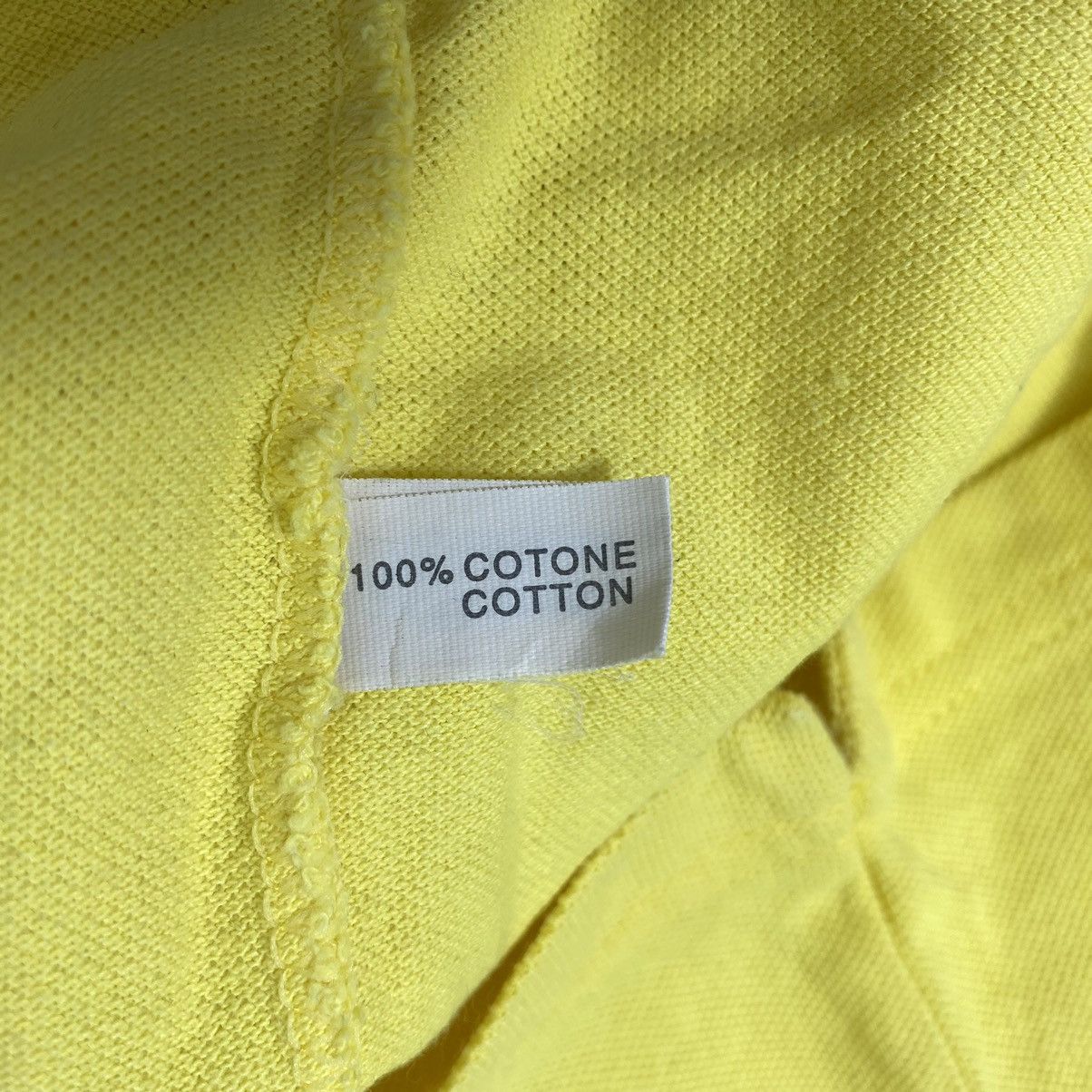 Jean Charles De Castelbajac × Vintage Vintage JC CASTELBAJAC Embroidered Logo Yellow Button Up Size US L / EU 52-54 / 3 - 6 Thumbnail
