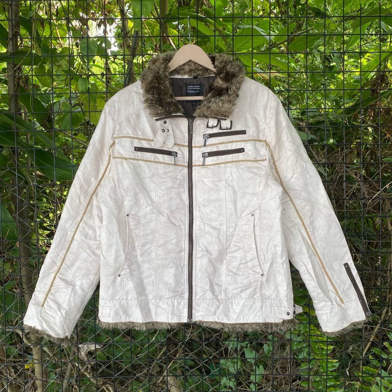 Furla × Japanese Brand × Vintage Vintage Japan Faux Fur Jacket Size US L / EU 52-54 / 3 - 1 Thumbnail