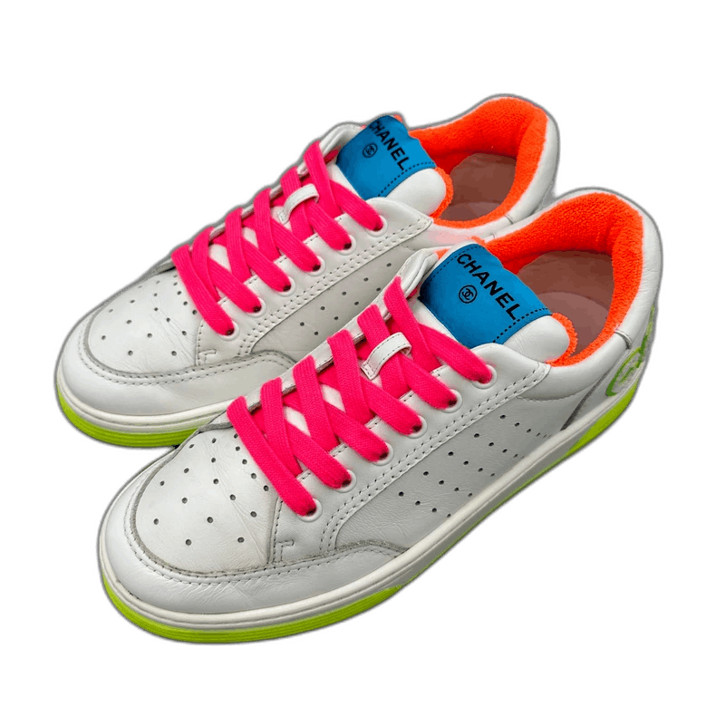 Chanel Chanel Colorful Sport Sneakers with Logo -2505 Size US 6.5 / IT 36.5 - 1 Thumbnail