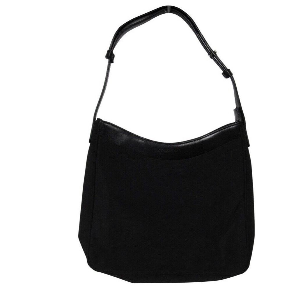 Cole Haan Shoulder Bag Black Nylon Adjustable Leather Size ONE SIZE - 2 Thumbnail