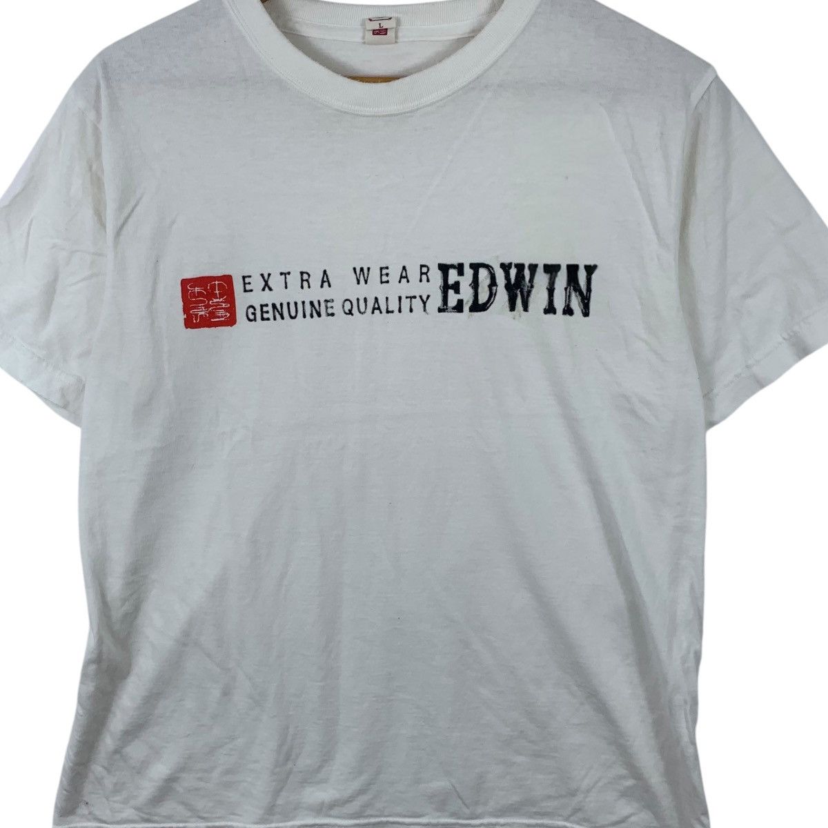 Edwin EDWIN JEANS JAPAN Store Collection Genuine Quality Tee Size L / US 10 / IT 46 - 3 Thumbnail