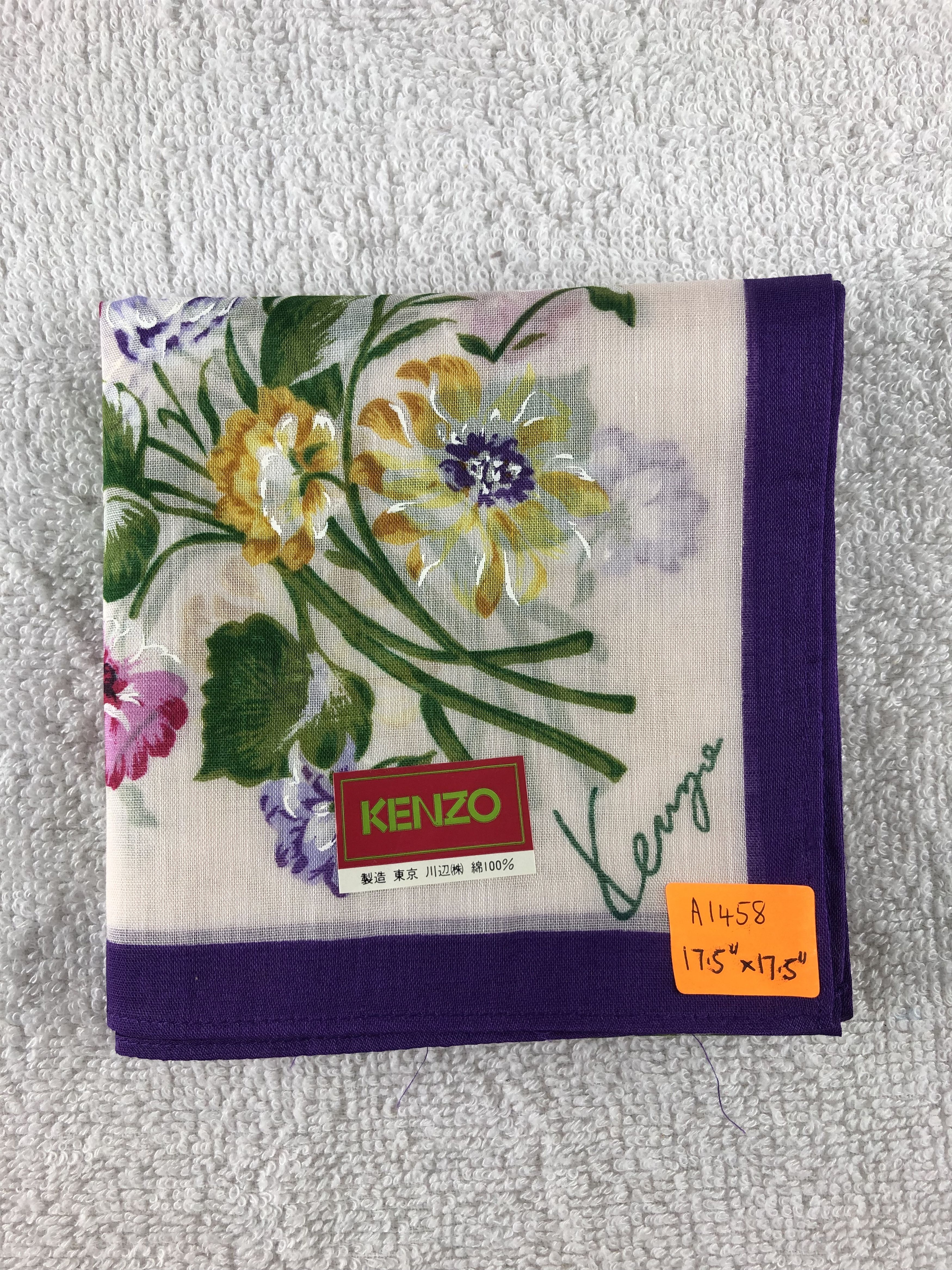 Kenzo × Vintage Kenzo Handkerchief / Bandana / Neckerchief Size ONE SIZE - 6 Thumbnail