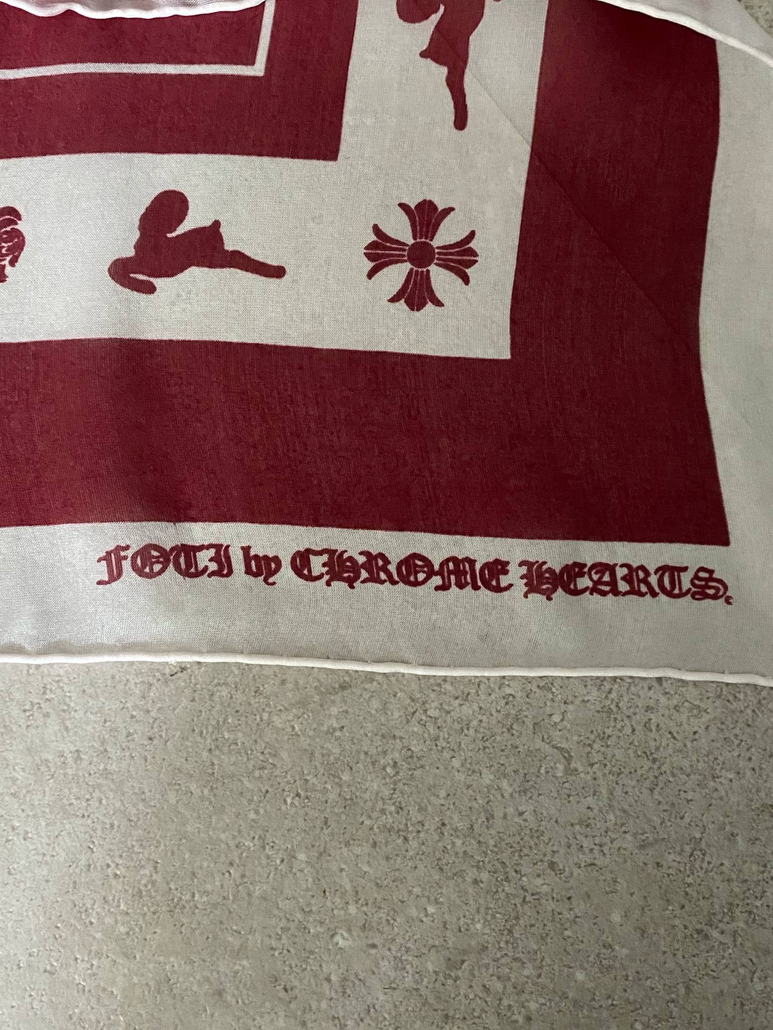 Chrome Hearts CHROME HEARTS Foti Agostino Scarf Size ONE SIZE - 10 Thumbnail