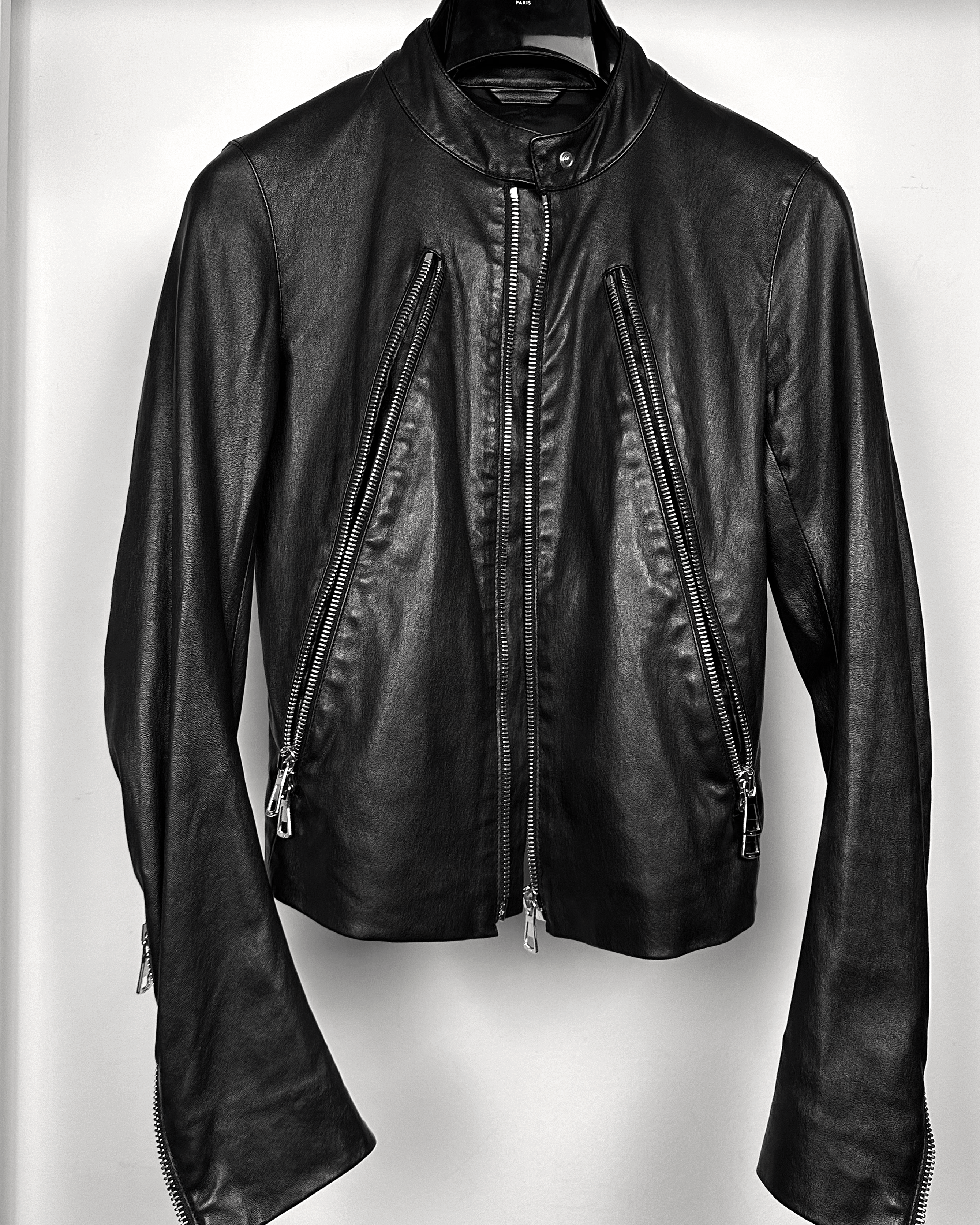 Maison Margiela Maison Margiela 5 Zip Leather Jacket Size US S / EU 44-46 / 1 - 7 Thumbnail