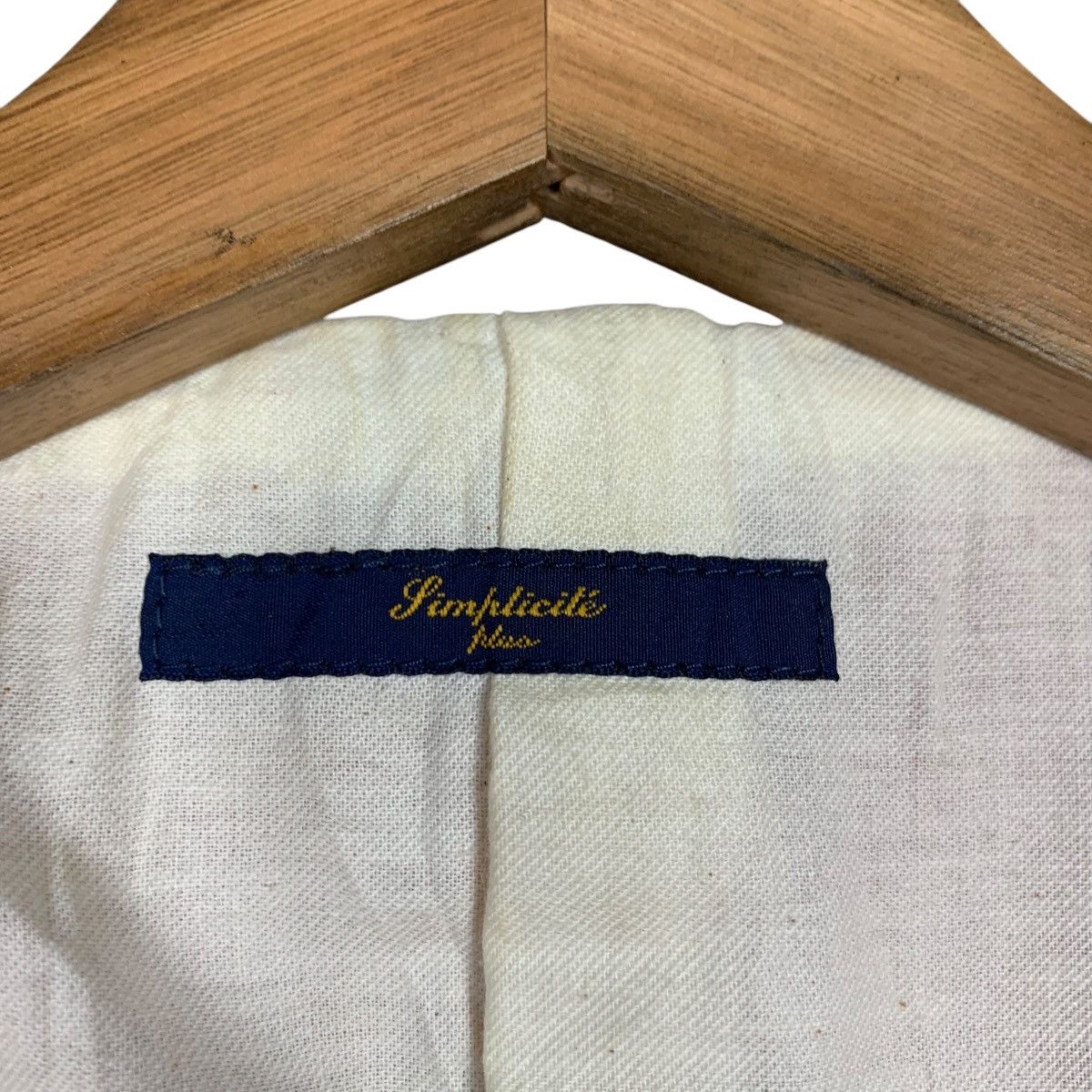 Japanese Brand SIMPLICITE PLUS Orange Wool Casual Jacket #2306-C103 Size US S / EU 44-46 / 1 - 15 Thumbnail
