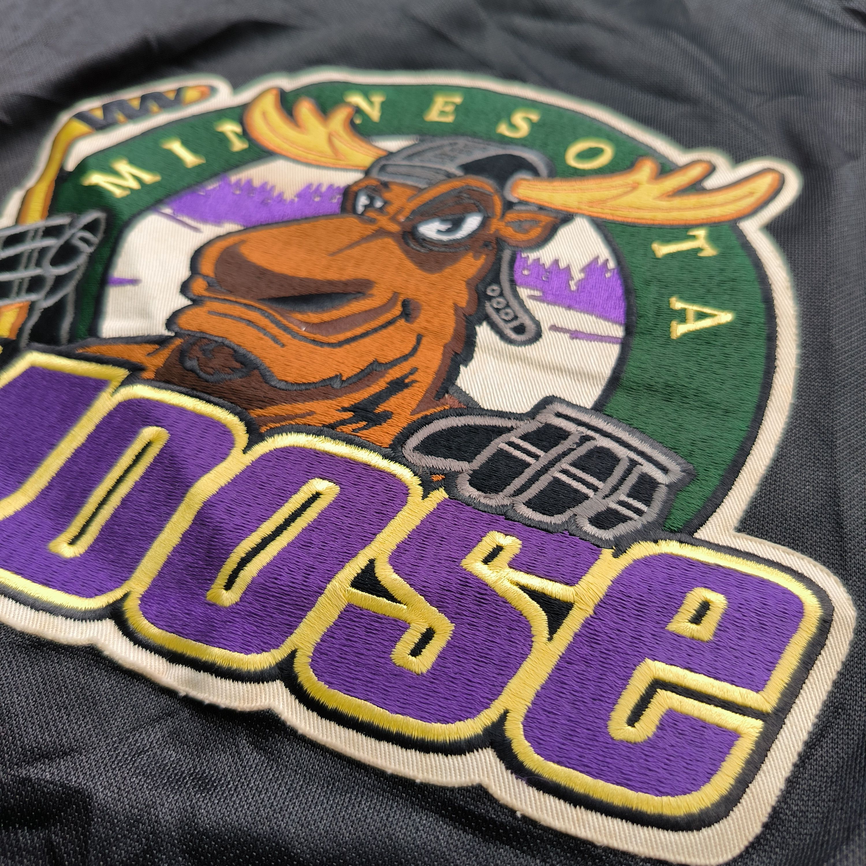 Vintage Vintage 1990s Minnesota Moose Hockey Jersey Size US XL / EU 56 / 4 - 2 Thumbnail