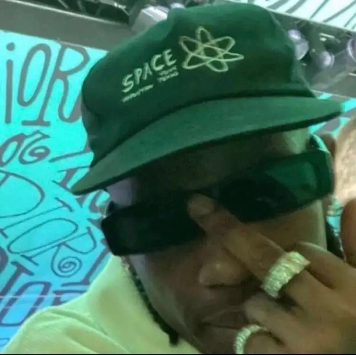 Travis Scott Travis Scott Space Village Hat Size ONE SIZE - 4 Thumbnail