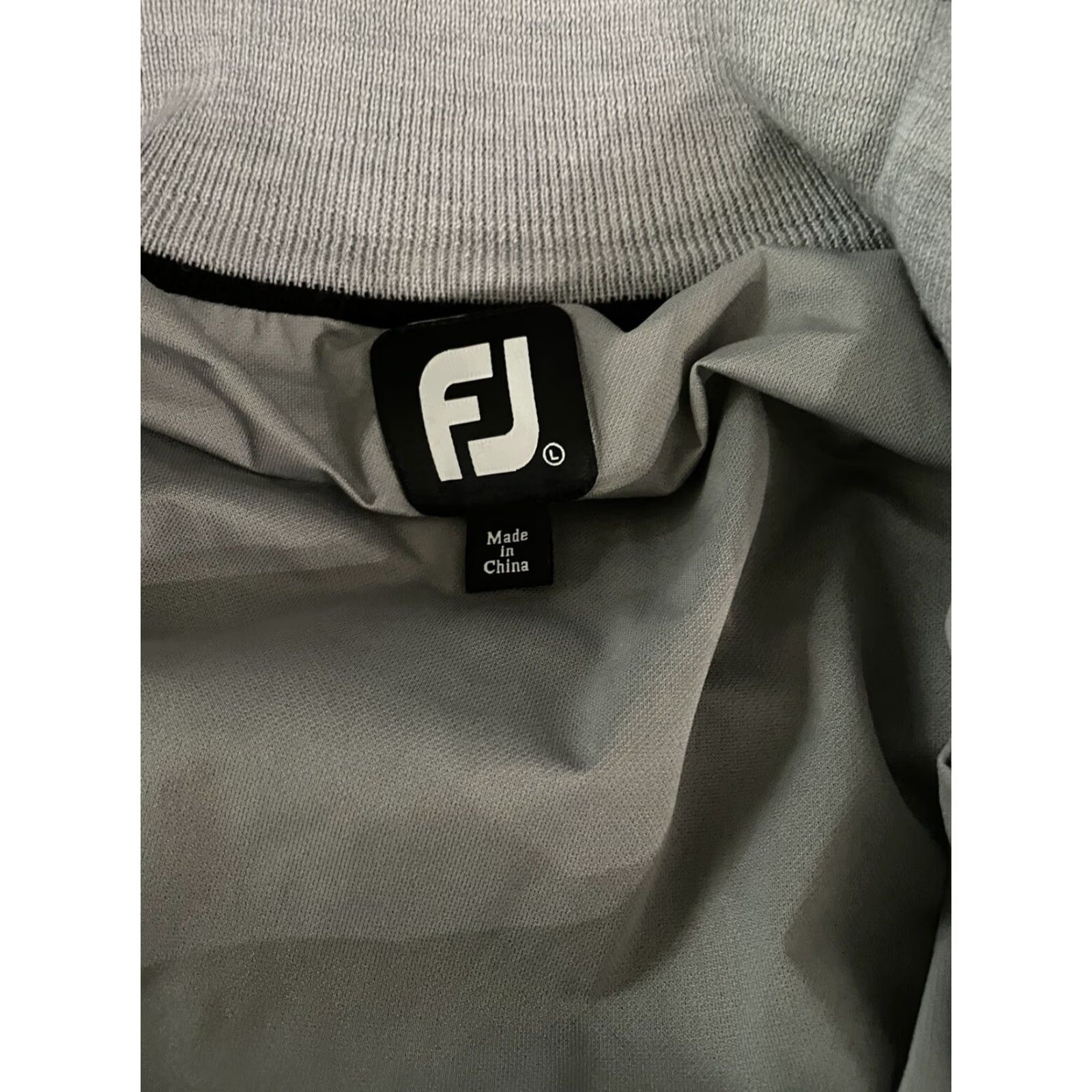 Footjoy FootJoy Black/White Striped Half Zip Pullover Jacket Mens L Size US L / EU 52-54 / 3 - 5 Thumbnail