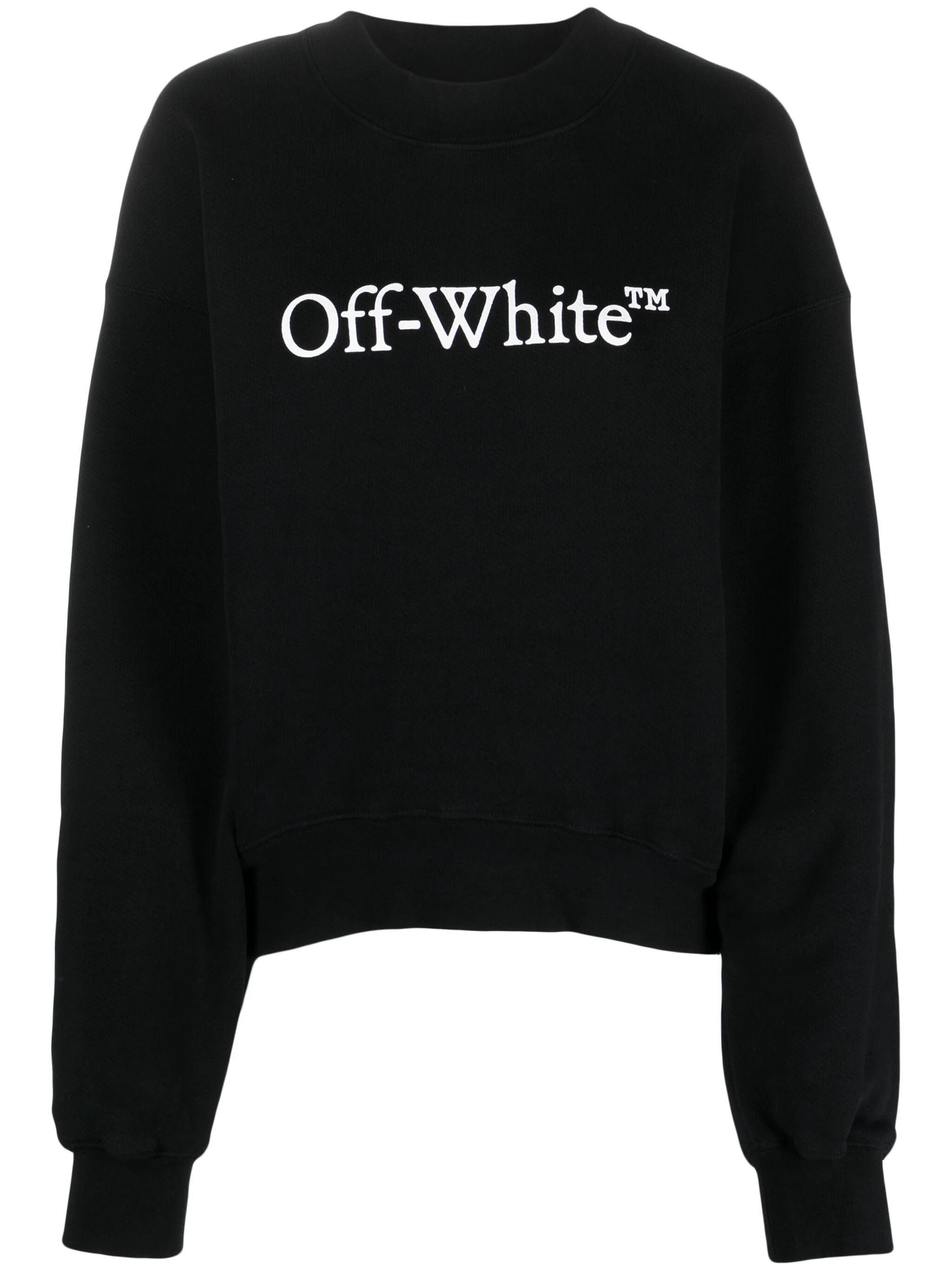 Off-White o1s22i1n0824 Cotton Sweatshirt in Black Size M / US 6-8 / IT 42-44 - 1 Thumbnail
