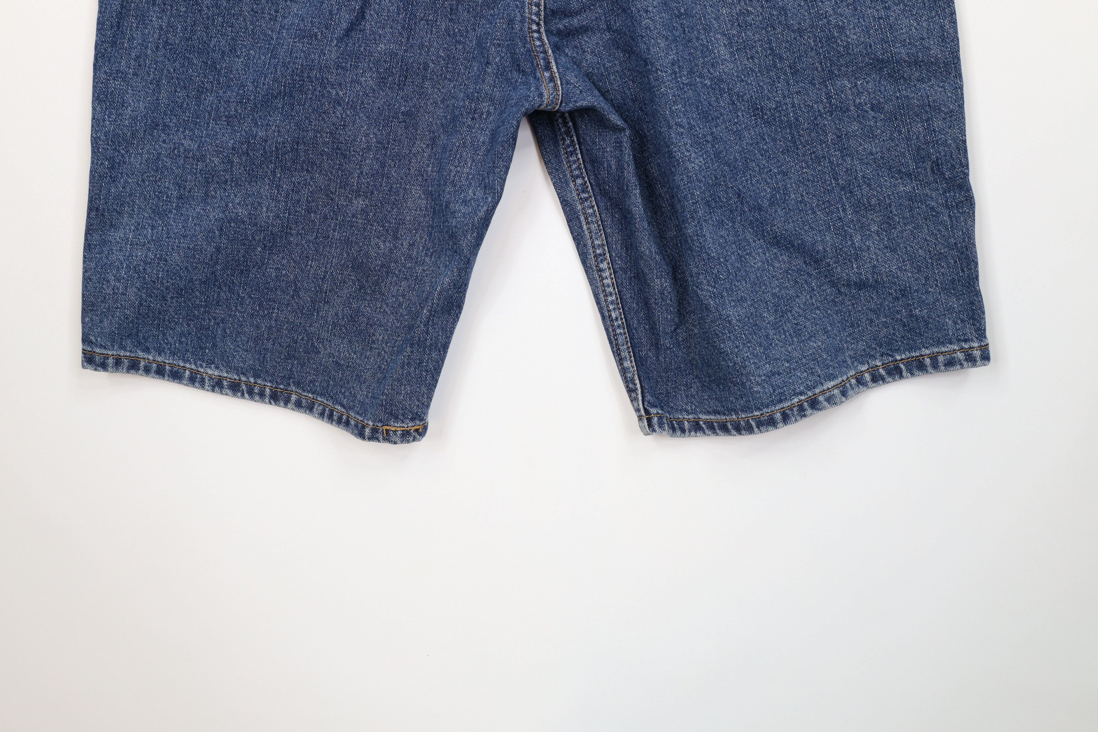 Levi's Vintage Y2K Levis 505 Fit Denim Jean Shorts Jorts Blue Size US 36 / EU 52 - 12 Thumbnail