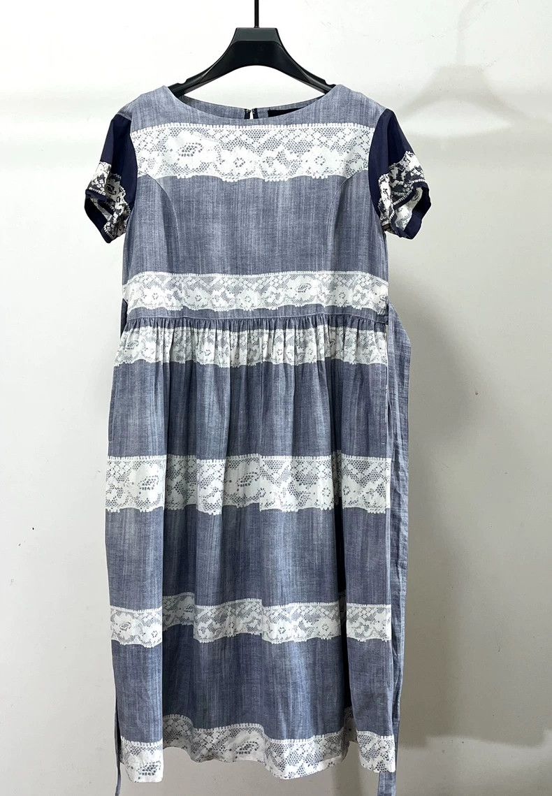 Comme des Garcons Comme Des Garcons Lace print dress Size M / US 6-8 / IT 42-44 - 1 Thumbnail
