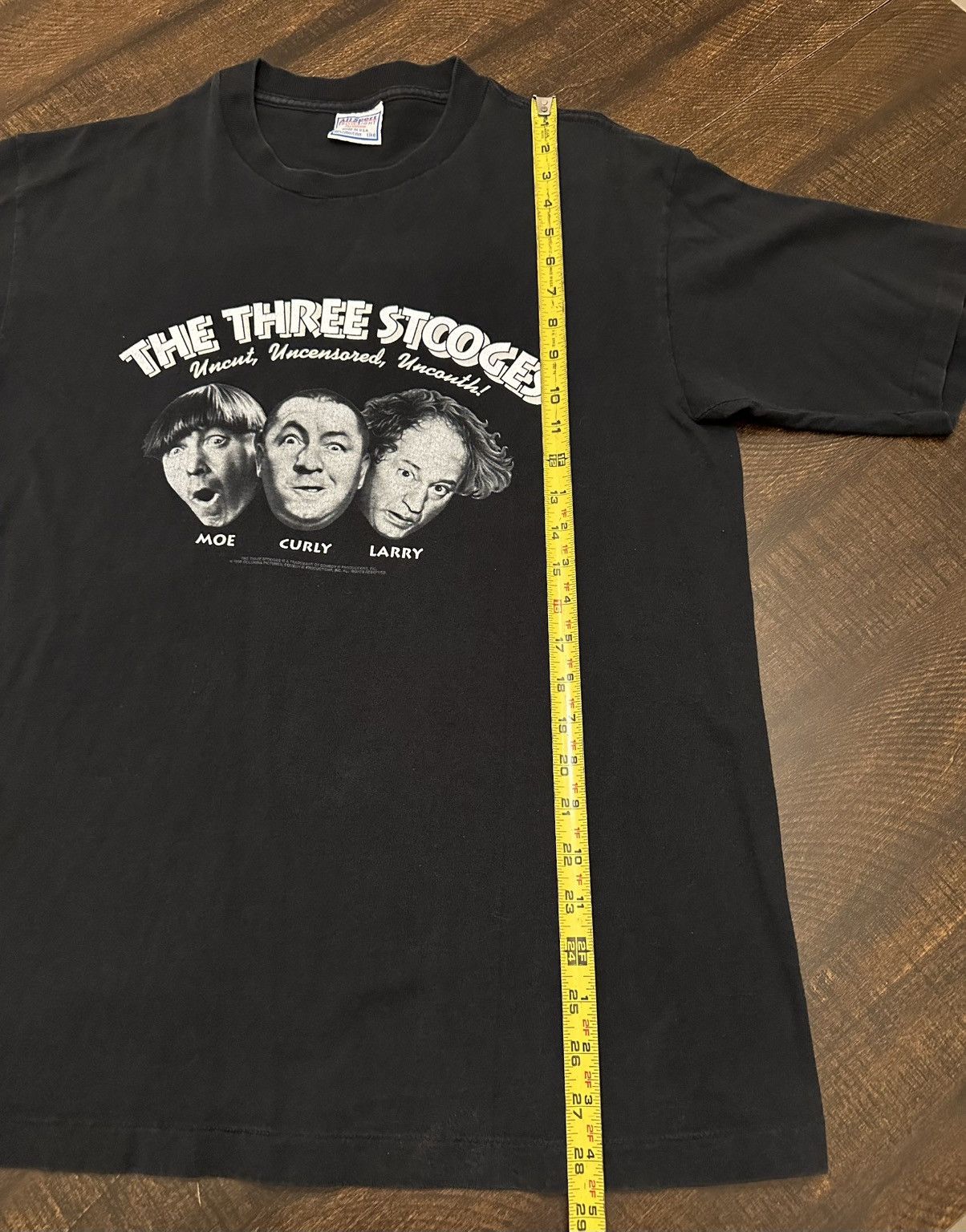 All Sport VTG Single Stitch All Sport Tag 3 Stooges Men’s T-Shirt-Lg Size US L / EU 52-54 / 3 - 6 Thumbnail