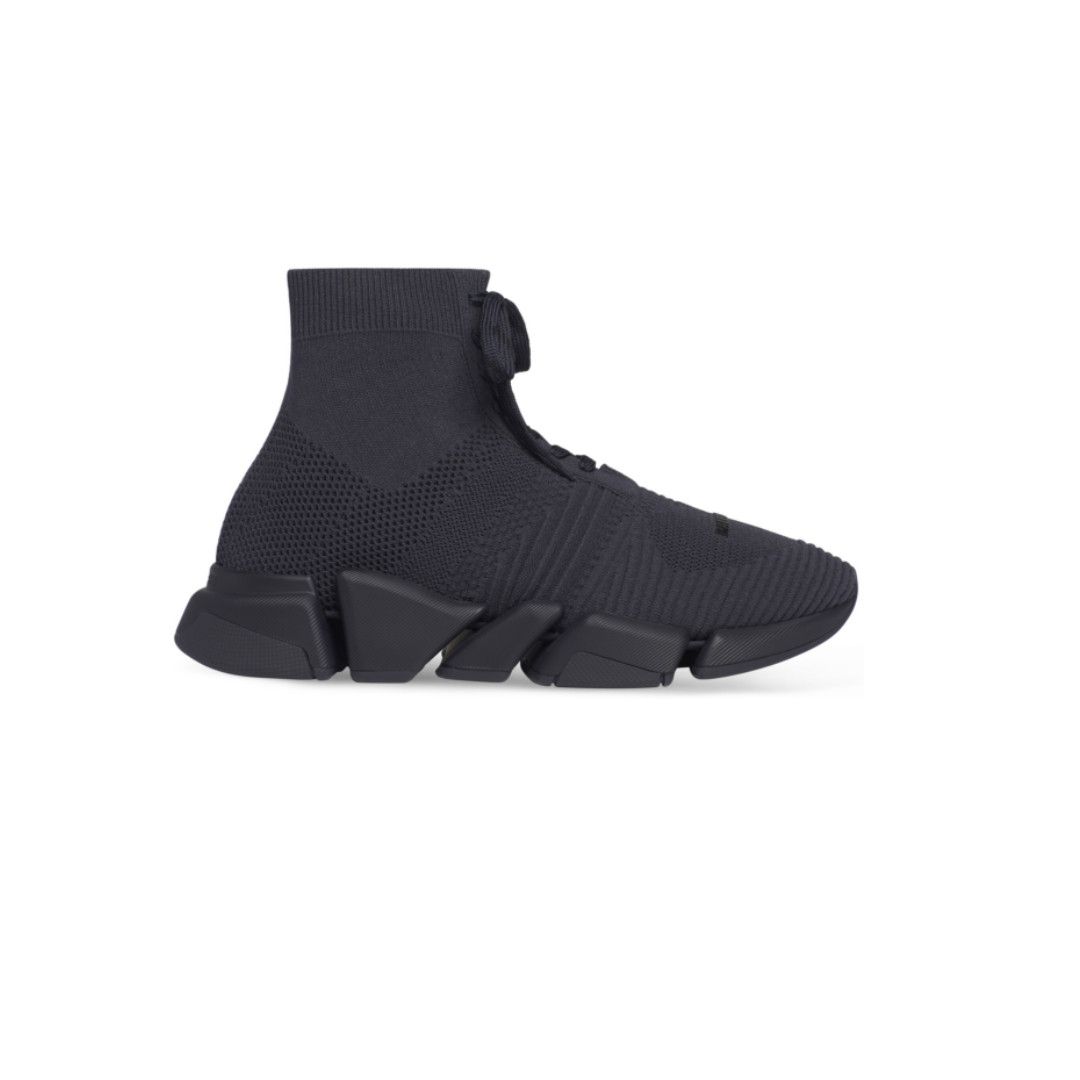 Balenciaga o1mt1gz0824 Speed 2.0 Lace-Up Recycled Knit Sneaker Size US 14 / EU 47 - 1 Thumbnail