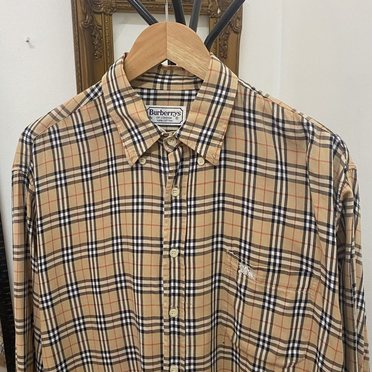 Burberry Burberrys Button up shirt Size US XL / EU 56 / 4 - 2 Thumbnail