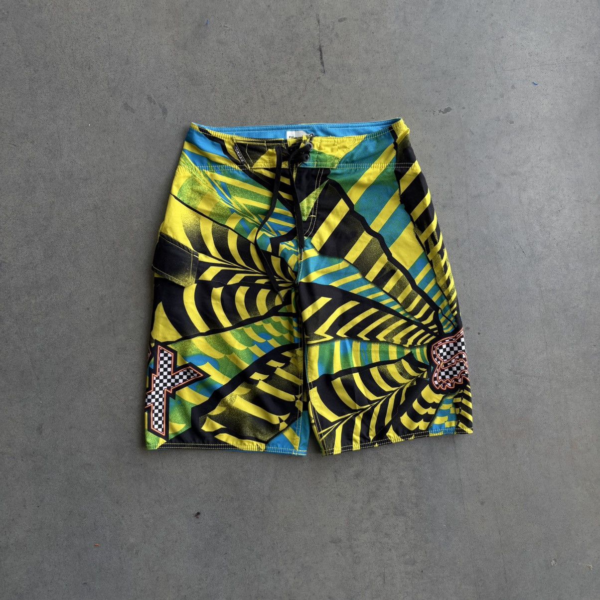 Fox Racing Y2K Rare Fox Racing Swimwear Board Shorts Motocross size 28 Size US 28 / EU 44 - 9 Thumbnail