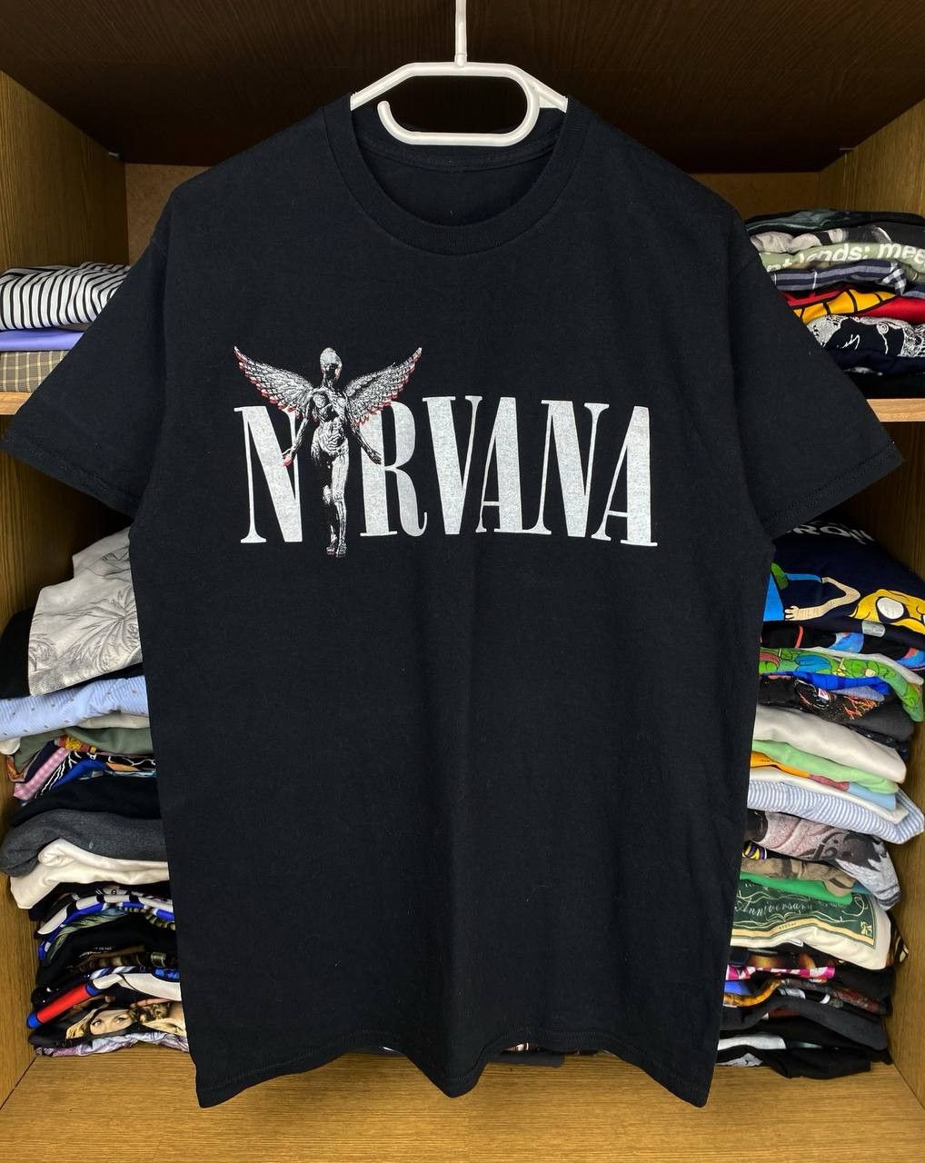Band Tees × Nirvana × Vintage Vintage Nirvana In Utero Y2K Tee Size US L / EU 52-54 / 3 - 1 Thumbnail