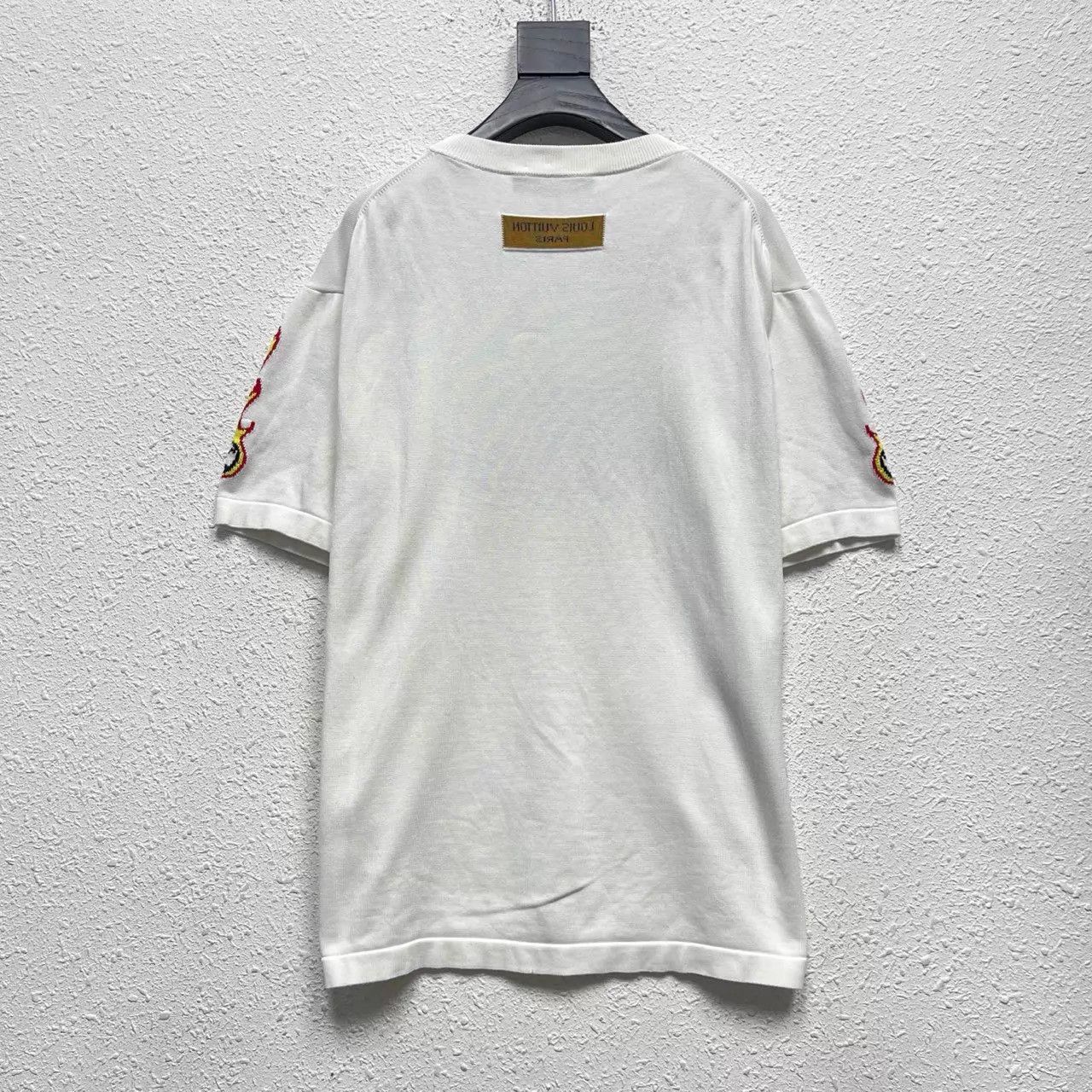 Louis Vuitton LV 23 Flame Baseball Logo Knit Short-Sleeve Tee XXL Size XXL / US 16-18 / IT 52-54 - 2 Thumbnail