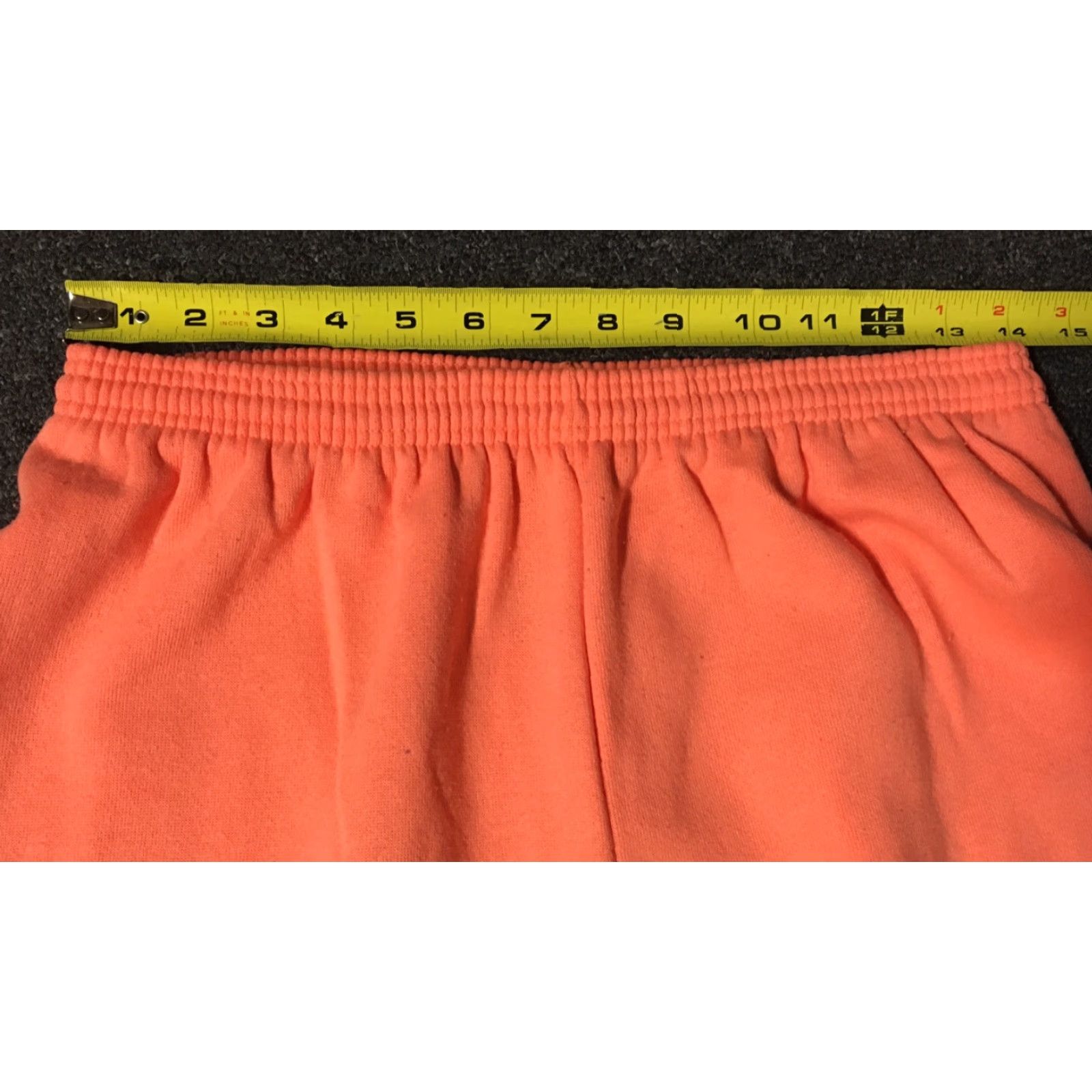 Hanes Vtg 80s Hanes Faded Sweatpants L USA Salmon Track Grunge Gym PE Vaporwave 90s Size 36" / US 14 / IT 50 - 5 Thumbnail