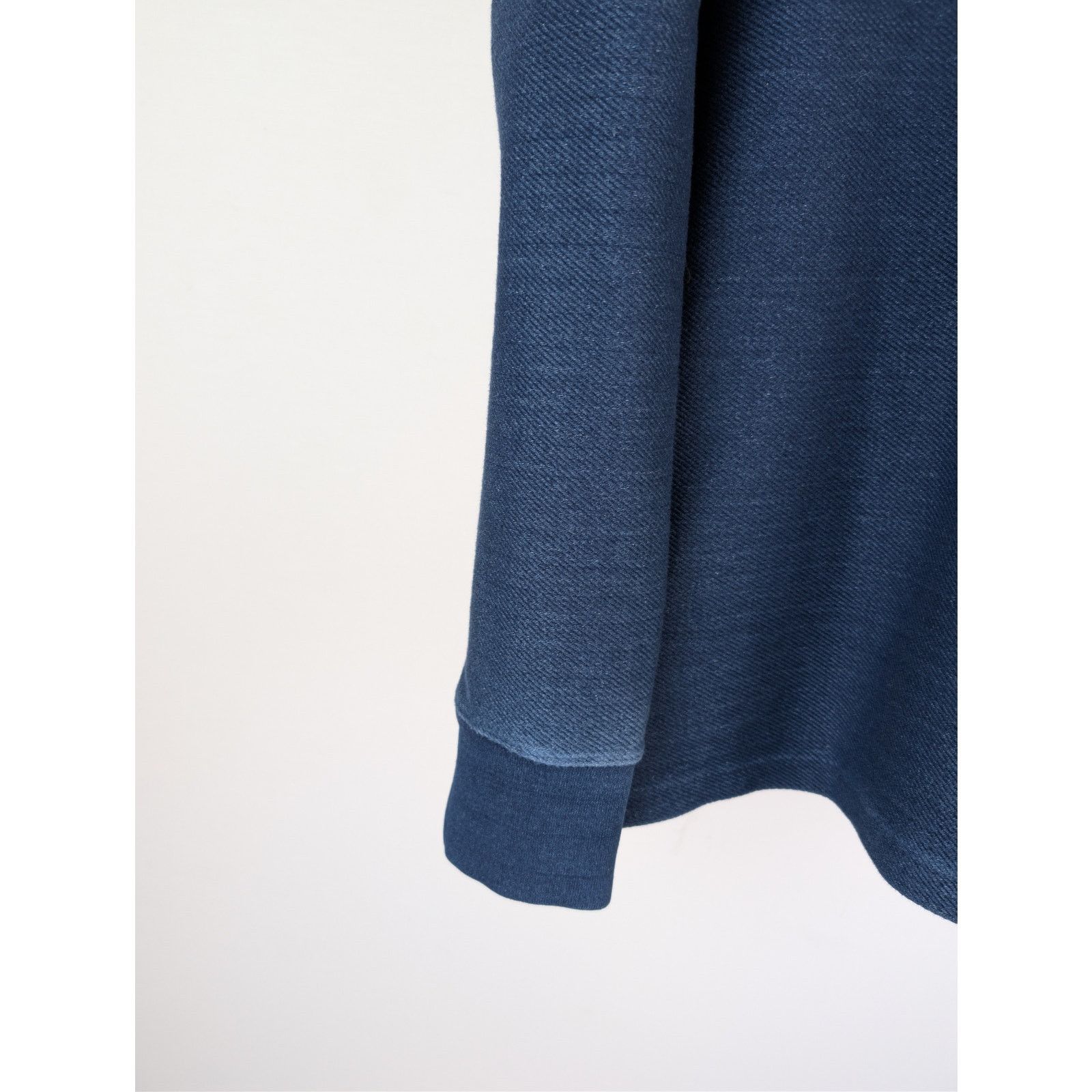 Loewe o1rshd1 Polo Sweatshirt in Azul Size US M / EU 48-50 / 2 - 14 Thumbnail