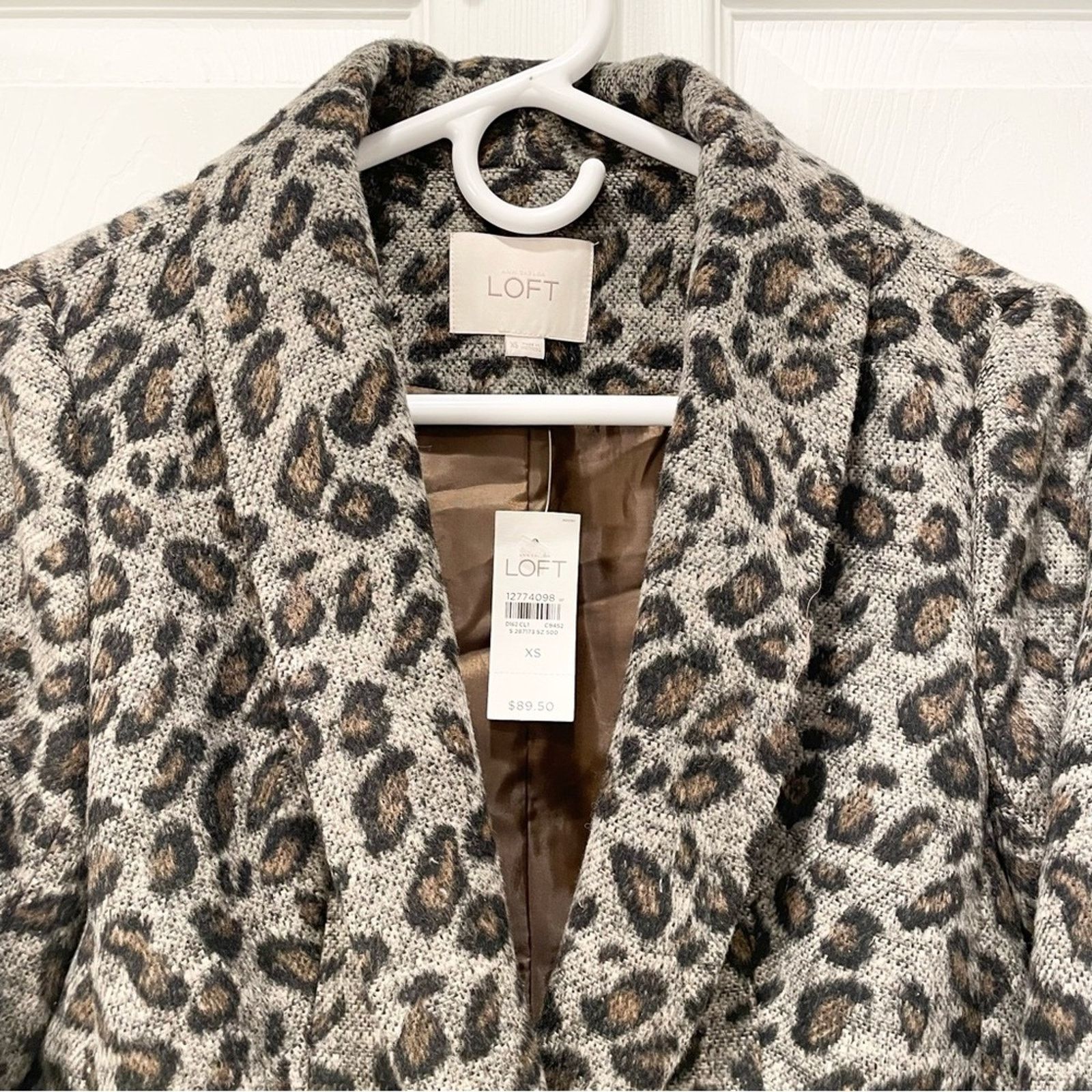 Loft Ann Taylor LOFT Leopard Print Blazer XS Size XS / US 0-2 / IT 36-38 - 3 Thumbnail