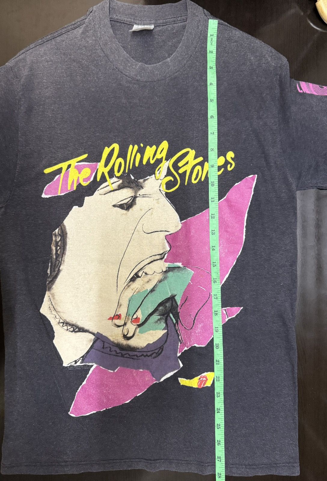 Vintage Vintage 80s The Rolling Stones The North American Tour 1989 Size US M / EU 48-50 / 2 - 10 Thumbnail