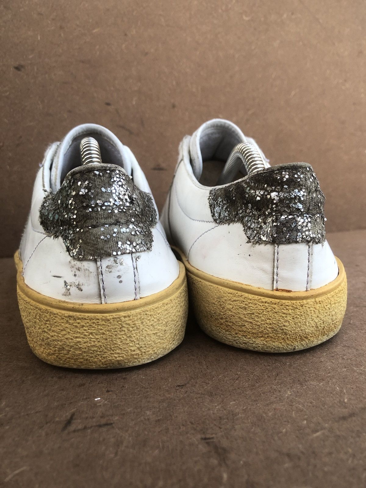 Saint Laurent Paris Saint Laurent White Leather Sneakers Size 42 Size US 8 / EU 41 - 18 Thumbnail