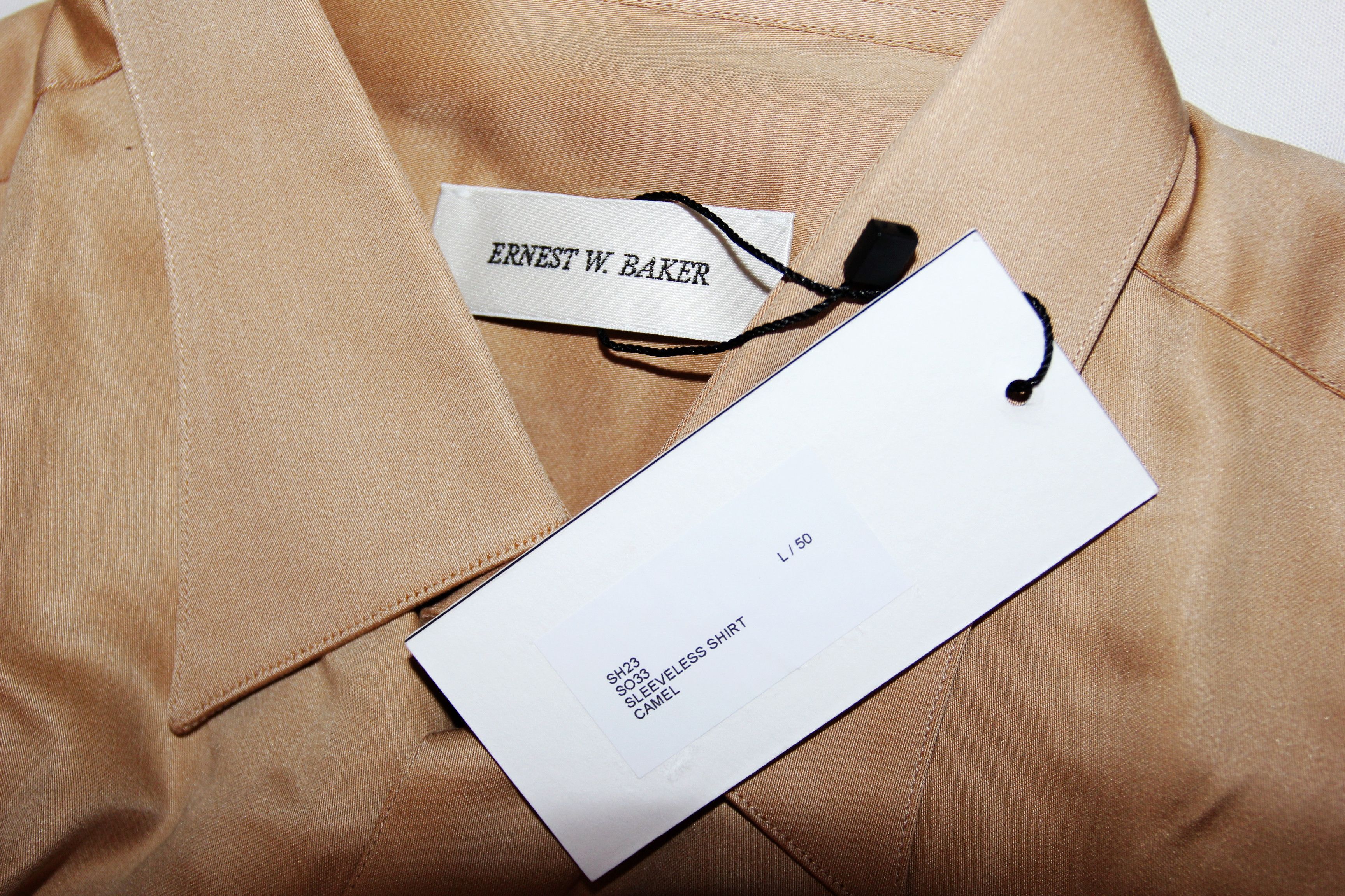 Ernest W. Baker BNWT SS23 ERNEST W. BAKER SLEEVELESS SHIRT 50 Size US M / EU 48-50 / 2 - 8 Thumbnail